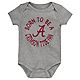 Newborn  //Heather Gray Alabama Tide 3-Pack Born To Be Bodysuit Set                                                              - view number 4