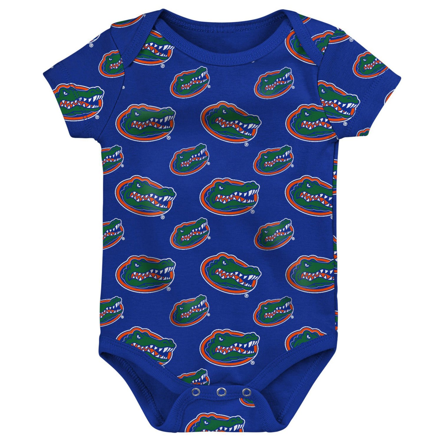 Newborn  /Heather Gray Florida Gators Two-Pack Double Up Bodysuit Set - view number 2