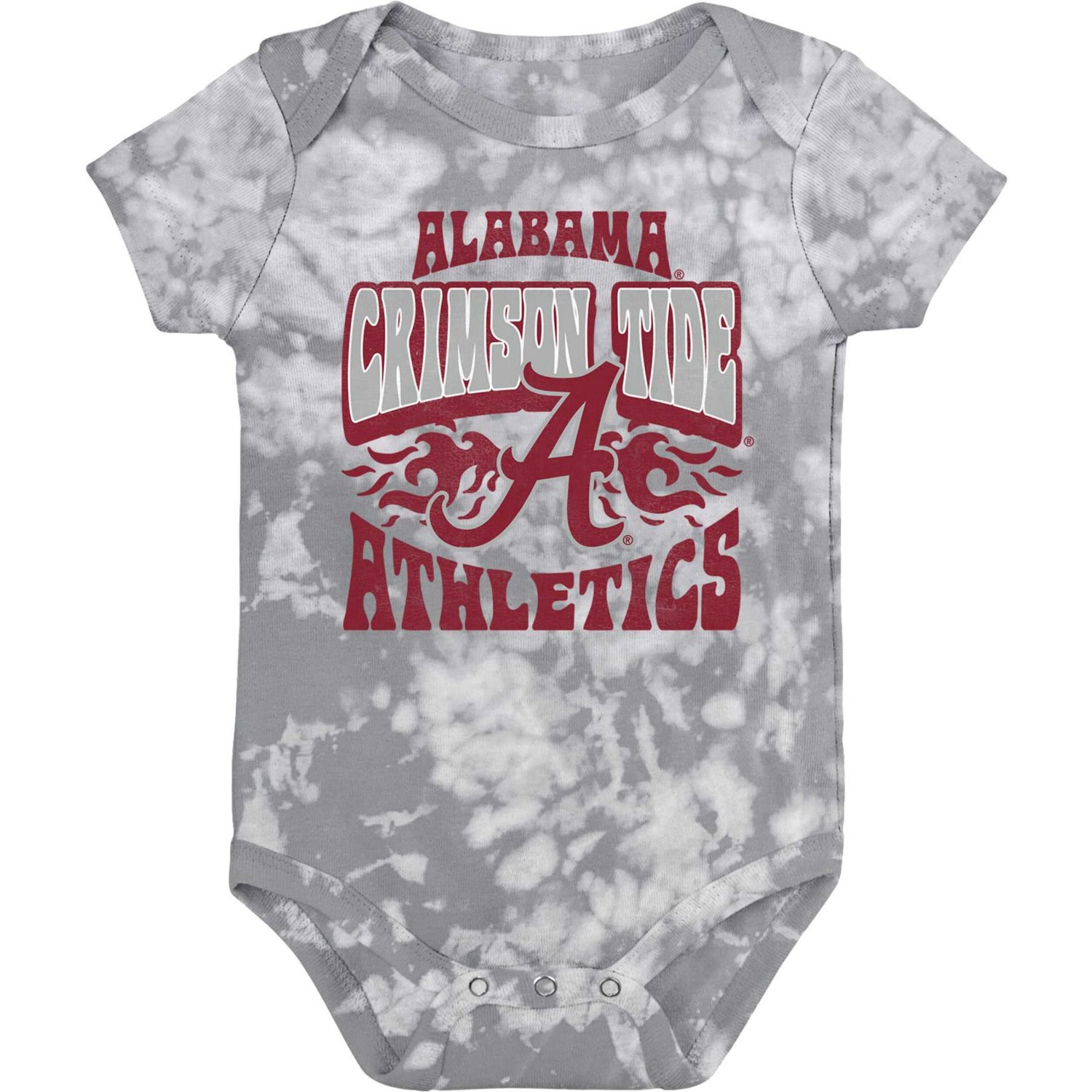 Newborn Alabama Crimson Tide Lil Rocker Tie-Dye Bodysuit Academy - Main Image