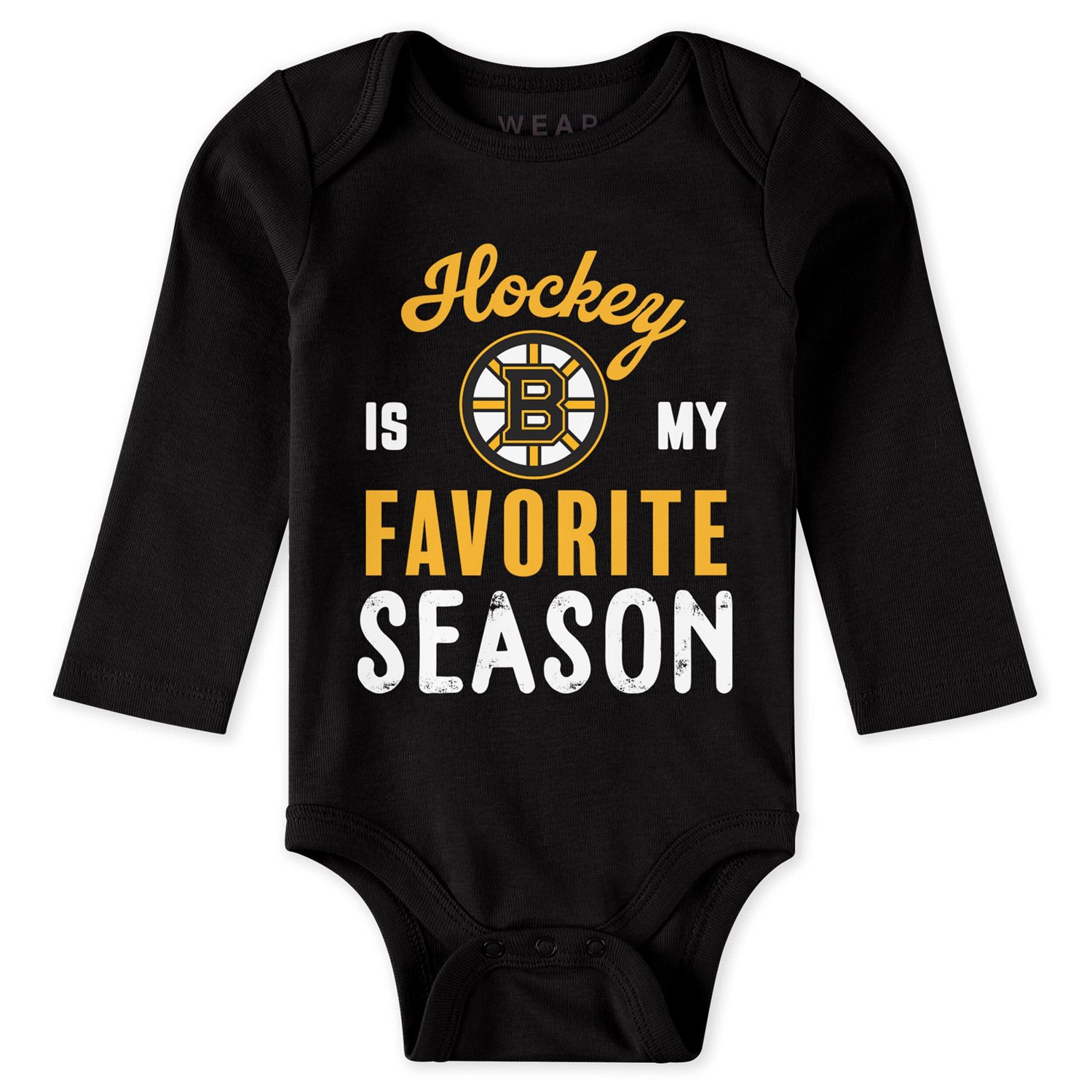 Newborn  Infant WEAR by Erin Andrews Boston Bruins Turn Me Around Bodysuits  Pants 3-Piece Set