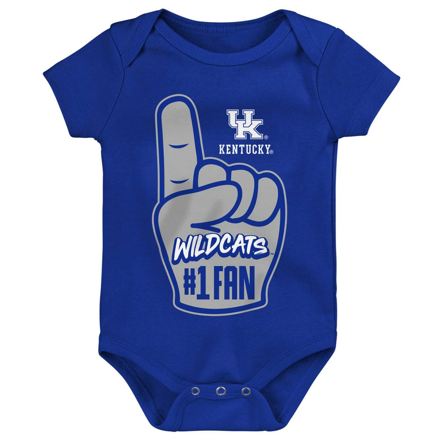 Newborn  Kentucky Wildcats 1 Fan Foam Finger Bodysuit