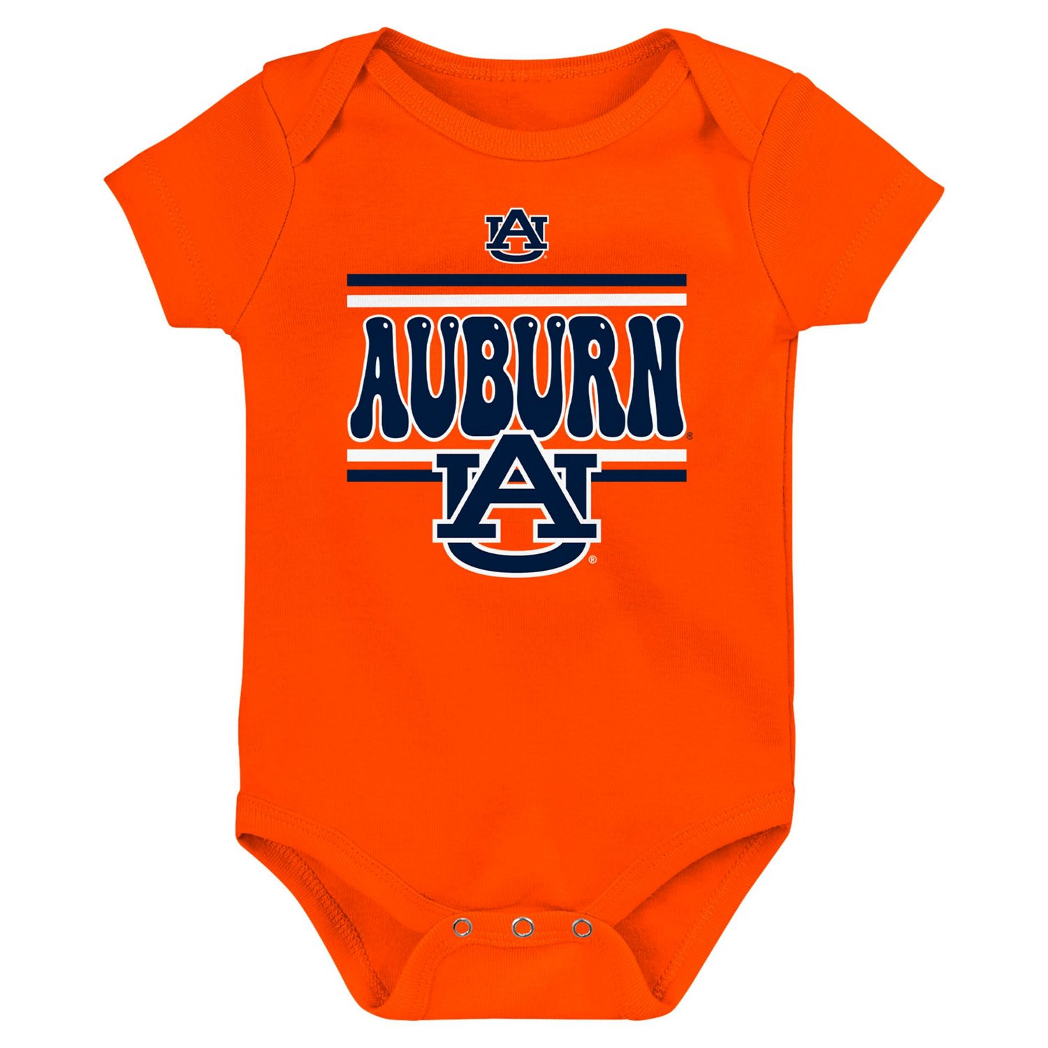Newborn Auburn Tigers Sunday Comics 3-Pack Bodysuit Set - view number 3