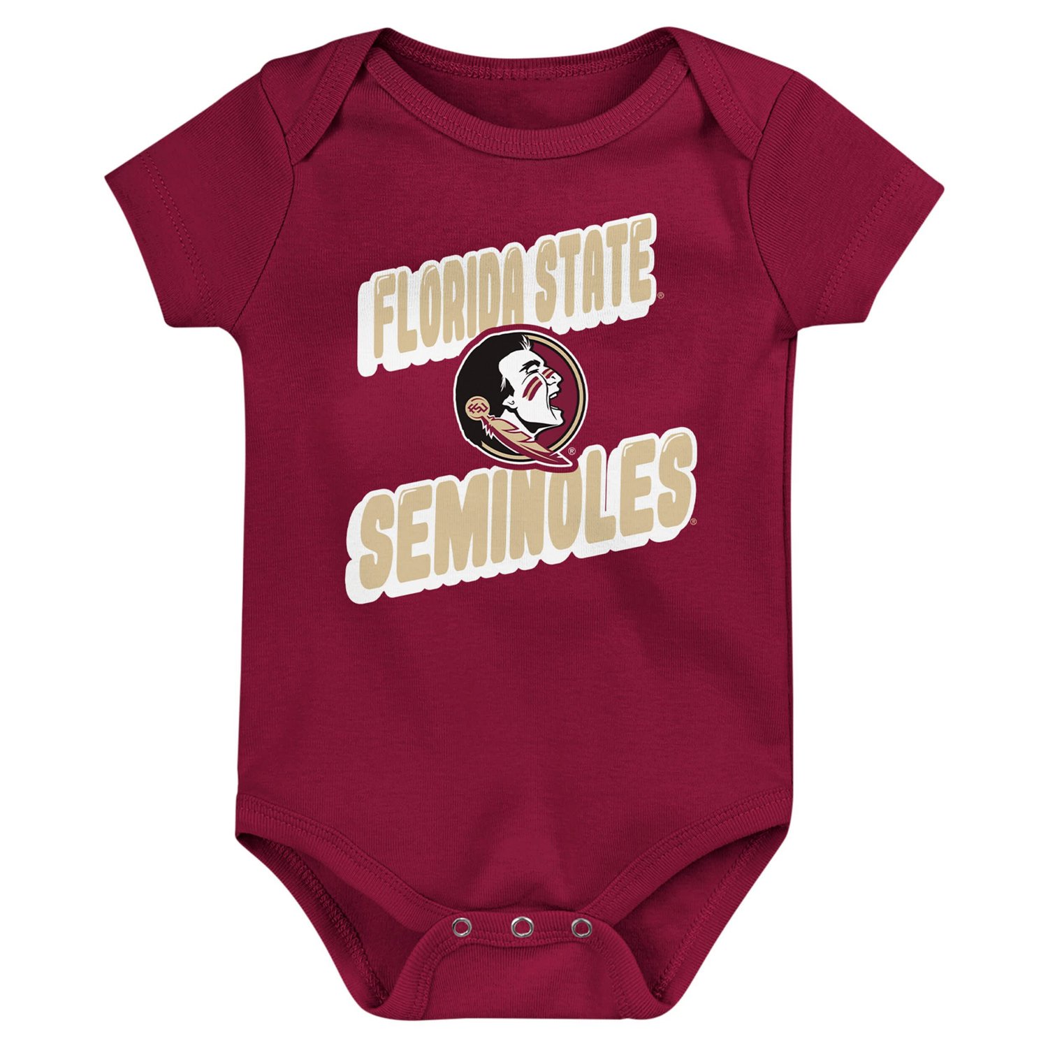 Newborn Florida State Seminoles Sunday Comics 3-Pack Bodysuit Set - view number 2