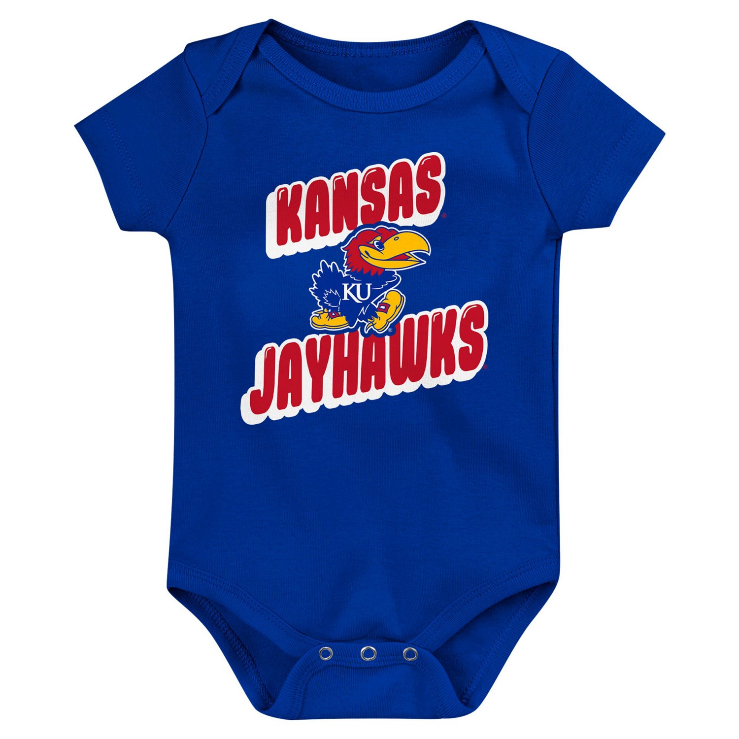 Newborn Kansas Jayhawks Sunday Comics 3-Pack Bodysuit Set - view number 2