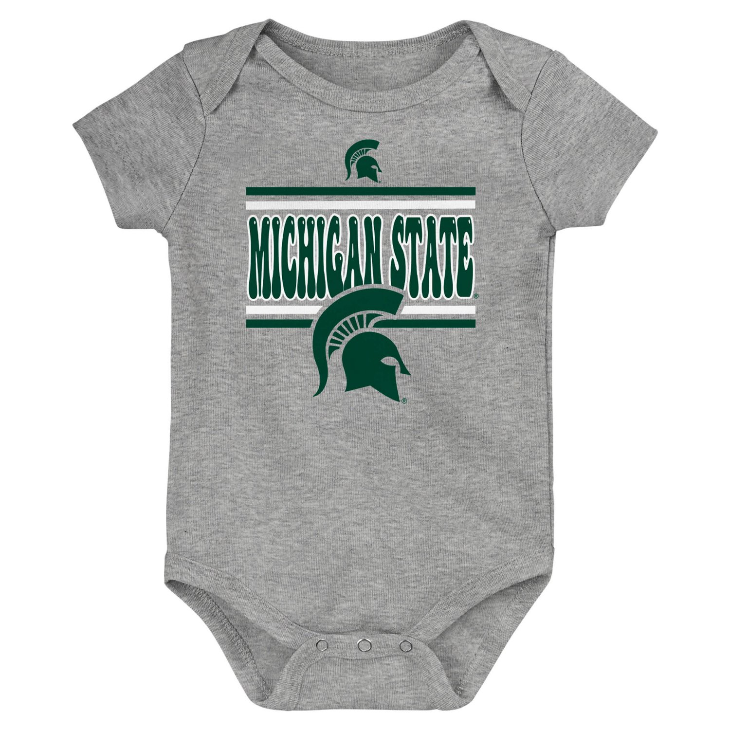 Newborn Michigan State Spartans Sunday Comics 3-Pack Bodysuit Set - view number 3