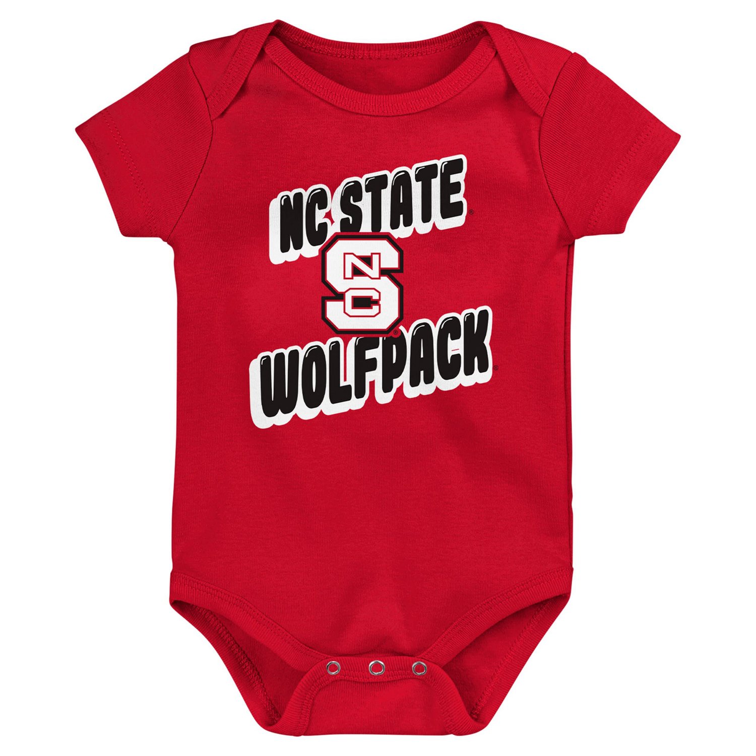 Newborn NC State Wolfpack Sunday Comics 3-Pack Bodysuit Set - view number 2
