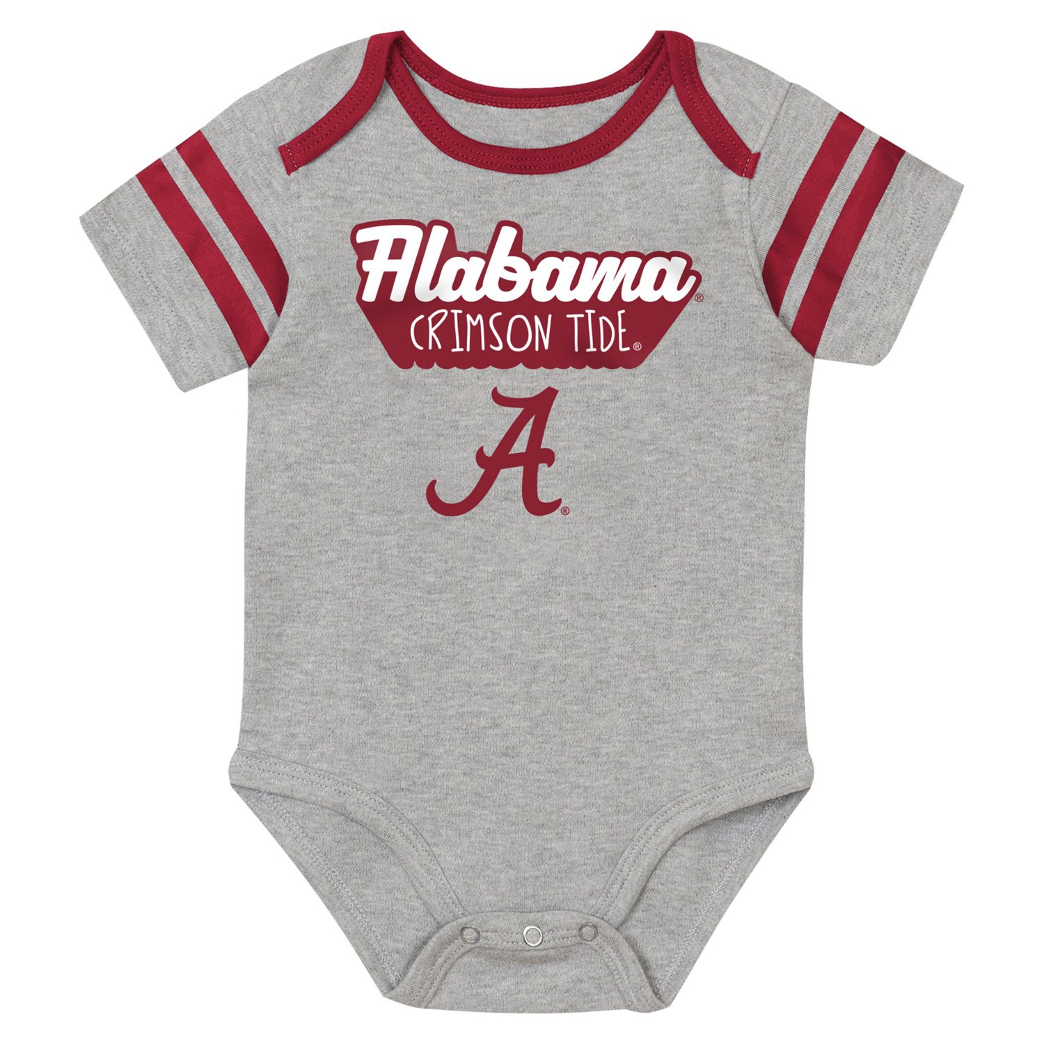 Newborn Outerstuff Alabama Tide Star Player Three-Piece Bodysuit Set
