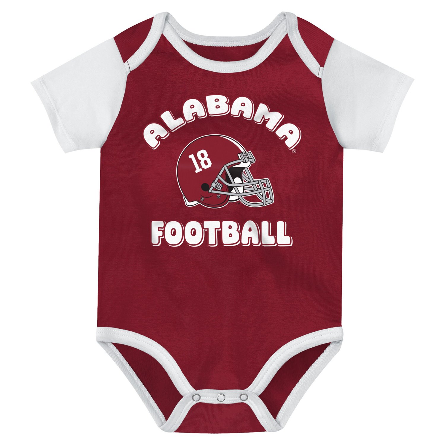 Newborn Outerstuff Alabama Tide Star Player Three-Piece Bodysuit Set