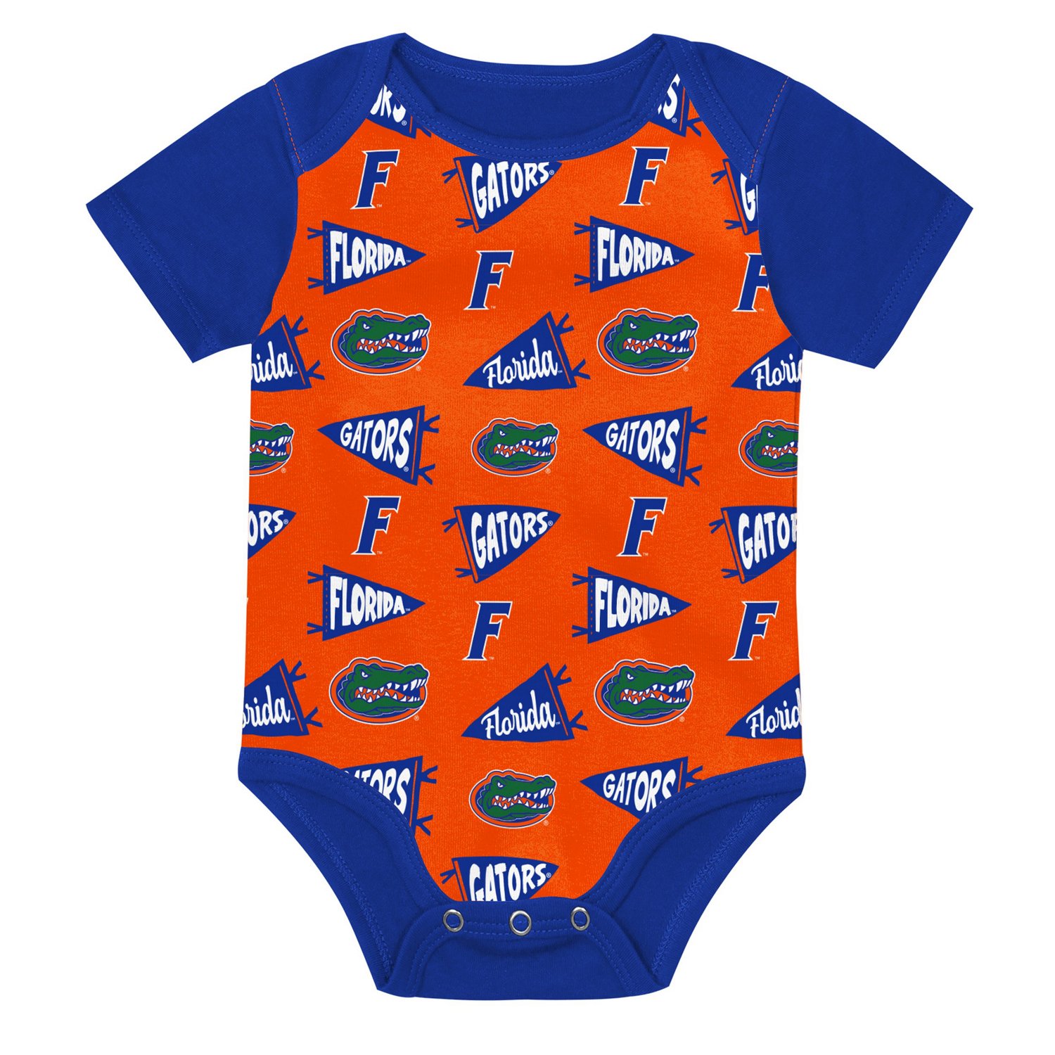 Newborn Outerstuff Florida Gators Star Player Three-Piece Bodysuit Set - view number 4