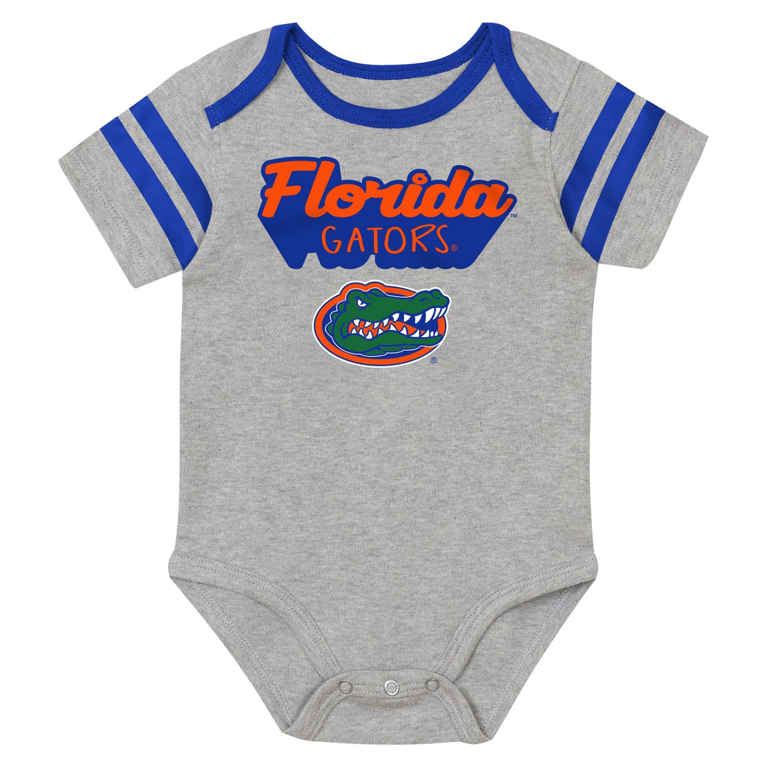 Newborn Outerstuff Florida Gators Star Player Three-Piece Bodysuit Set - view number 3
