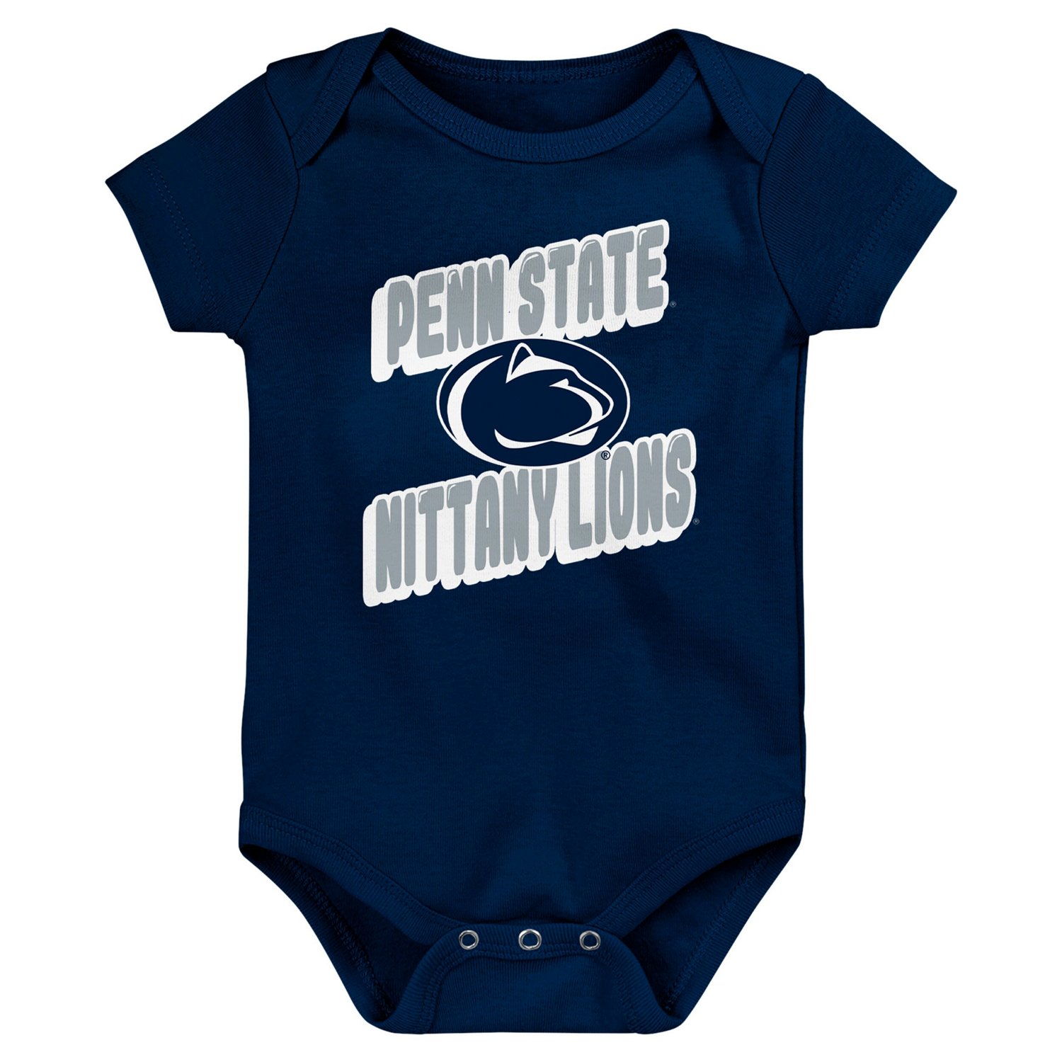 Newborn Penn State Nittany Lions Sunday Comics 3-Pack Bodysuit Set - view number 2