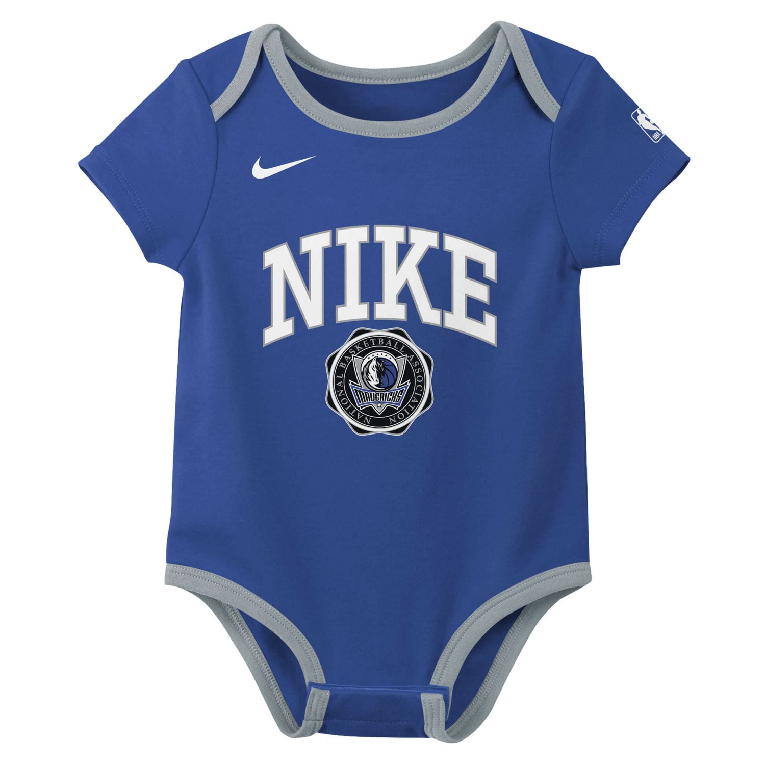 Nike Black Dallas Mavericks Just Do It Two-Pack Bodysuit Set - view number 2