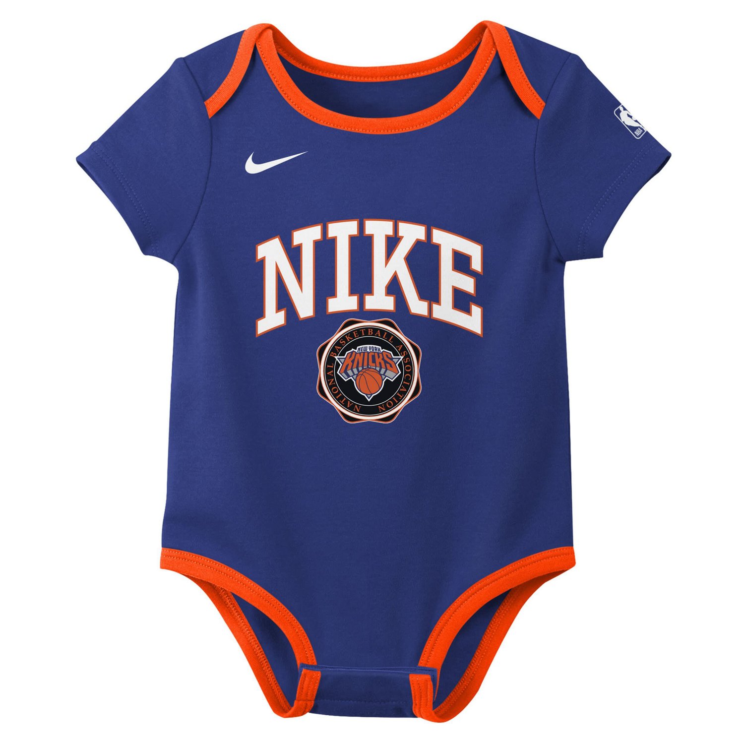 Nike Black New York Knicks Just Do It Two-Pack Bodysuit Set - view number 2