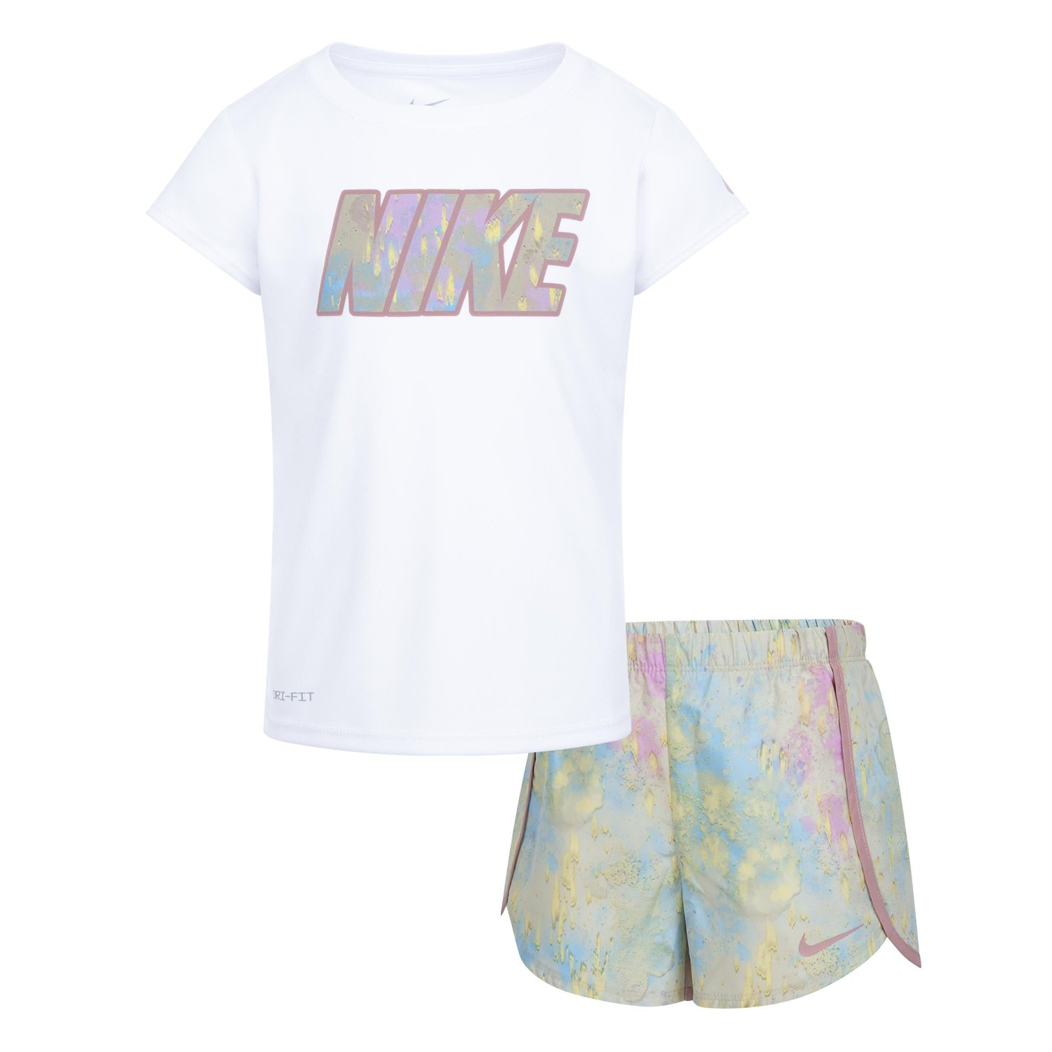Nike Girls’ (4-6x) Dri-FIT T-shirt and Sprinter Set - view number 1