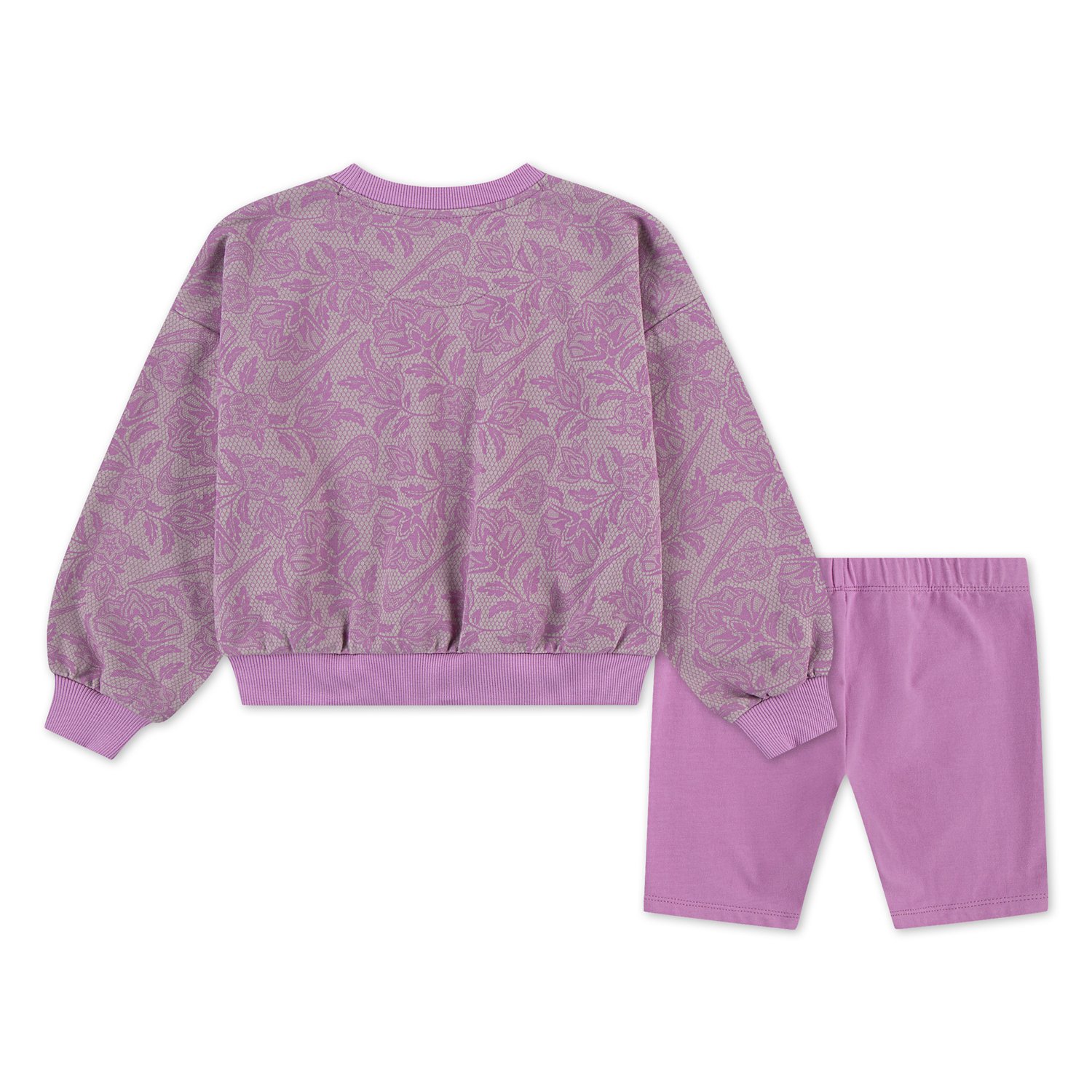 Nike Girls' 4-6X Lace It Up T-shirt and Shorts Set - view number 2