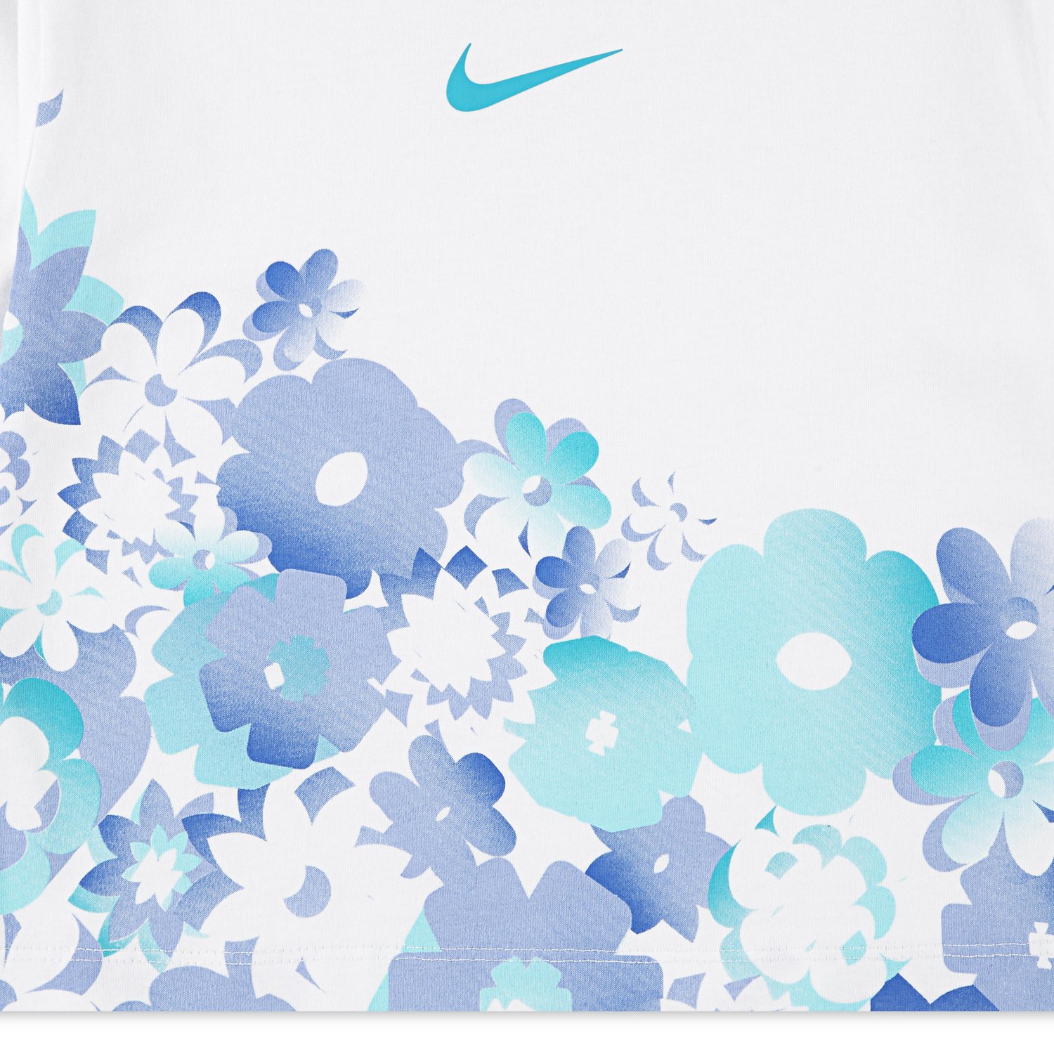 Nike Girls' Flow-Ral Allover Print Bike Shorts Set  - view number 5
