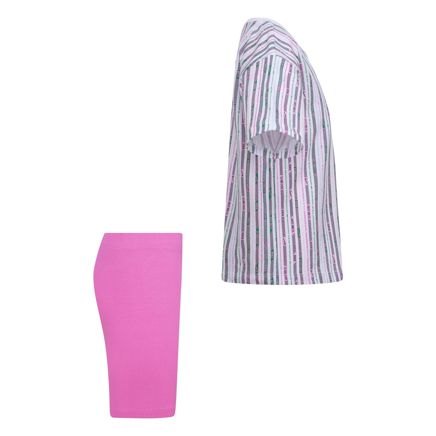 Nike Little Girls' (4-6X) 4-7 Happy Camper T-shirt and Bike Shorts Set - view number 3