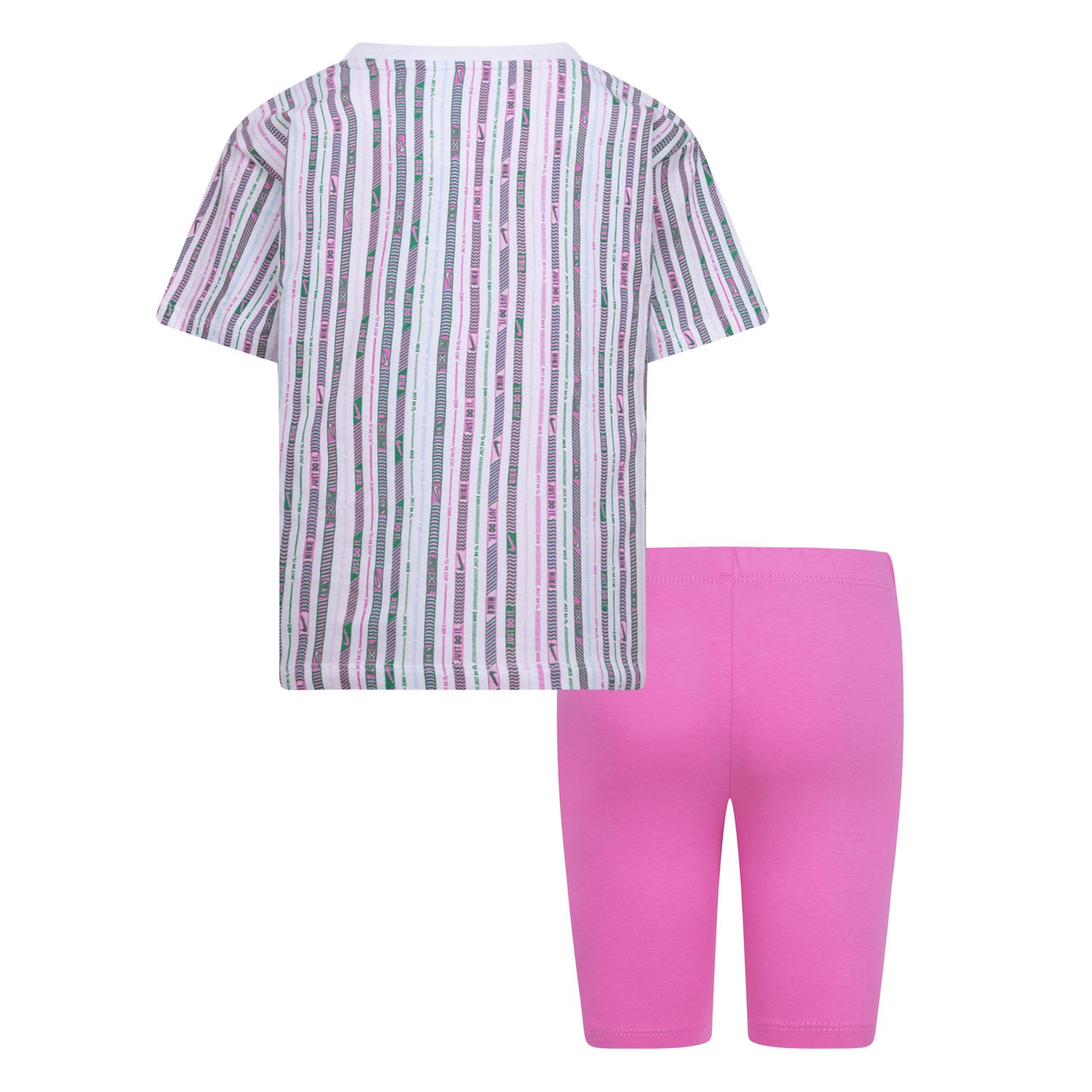 Nike Little Girls' (4-6X) 4-7 Happy Camper T-shirt and Bike Shorts Set - view number 2