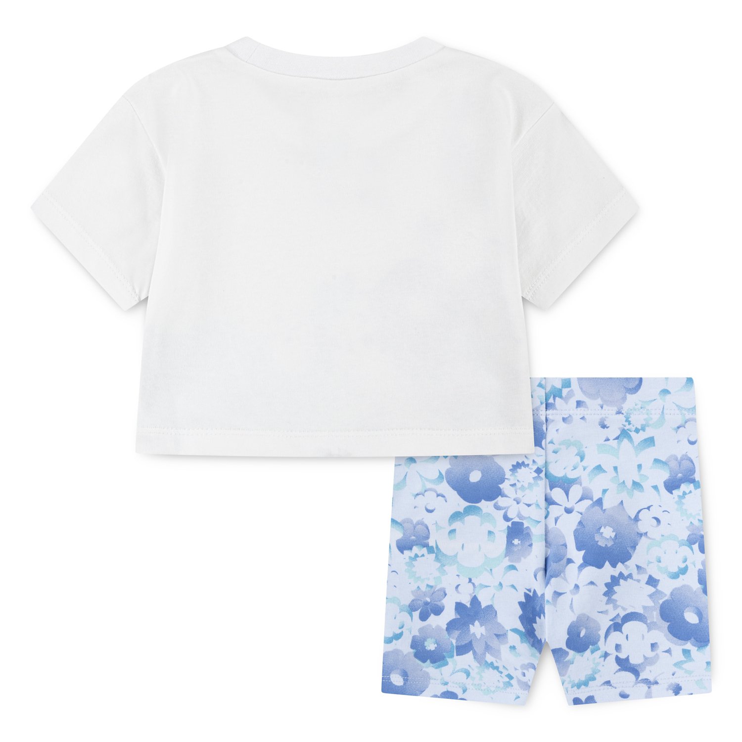 Nike Toddler Girls' Flow-Ral Printed Bike Shorts Set - view number 2