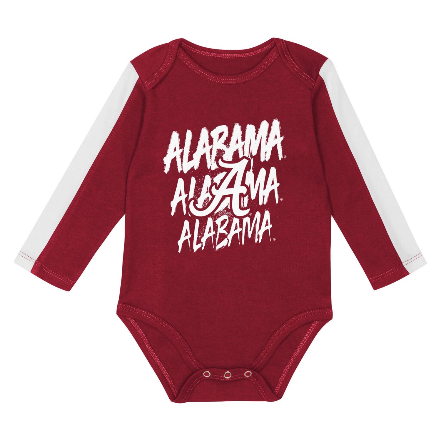 Outerstuff Alabama Tide Double Down Bodysuit and Pants 3-Piece Set - view number 2