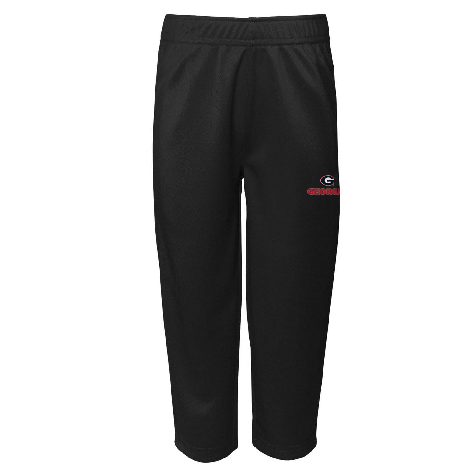 Outerstuff Black Georgia Bulldogs Zone Two-Piece V-Neck Top and Pants Set - view number 4