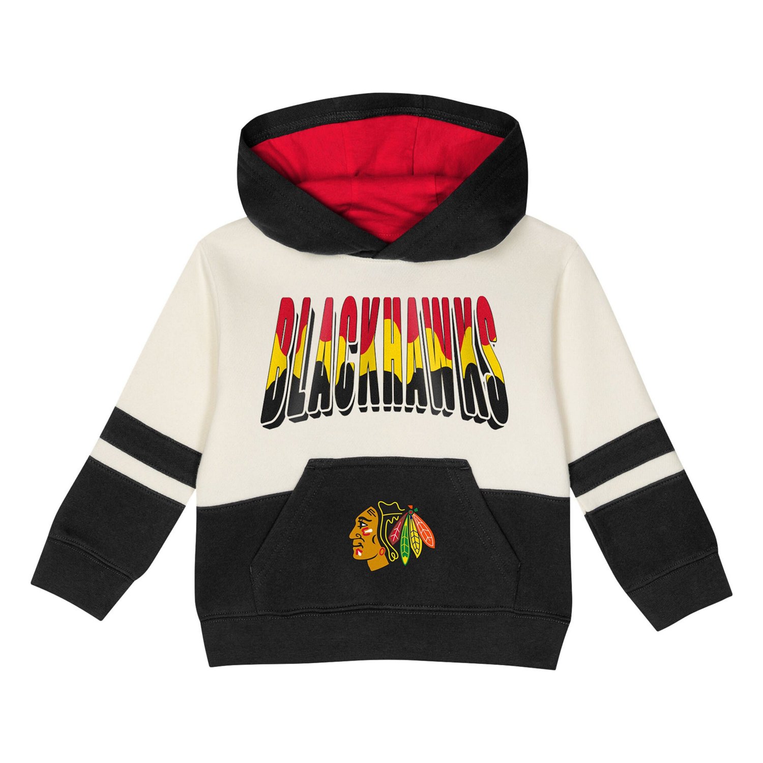 Outerstuff Chicago hawks Chants and Cheers Fleece Hoodie and Pants Set - view number 2