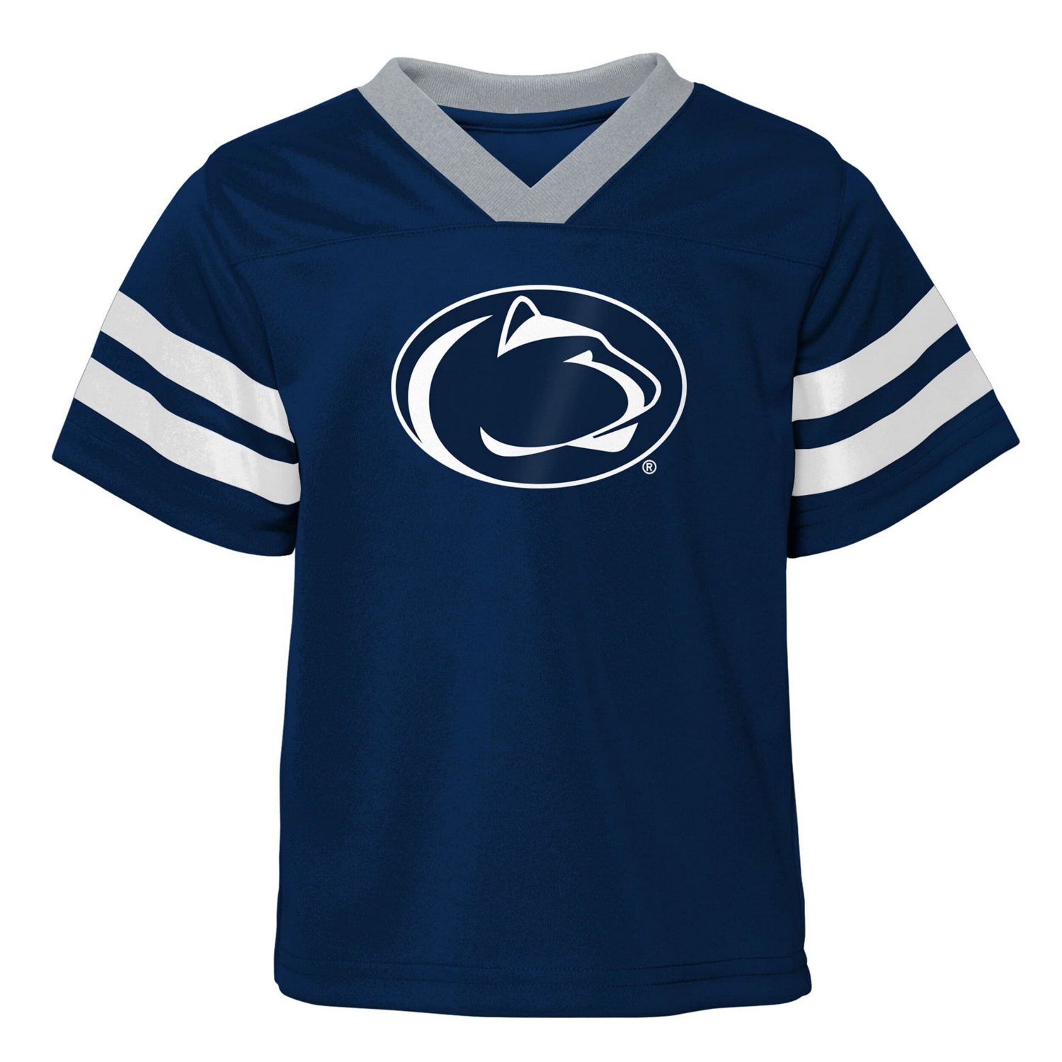 Outerstuff Gray Penn State Nittany Lions Red Zone Two-Piece V-Neck Top and Pants Set - view number 2