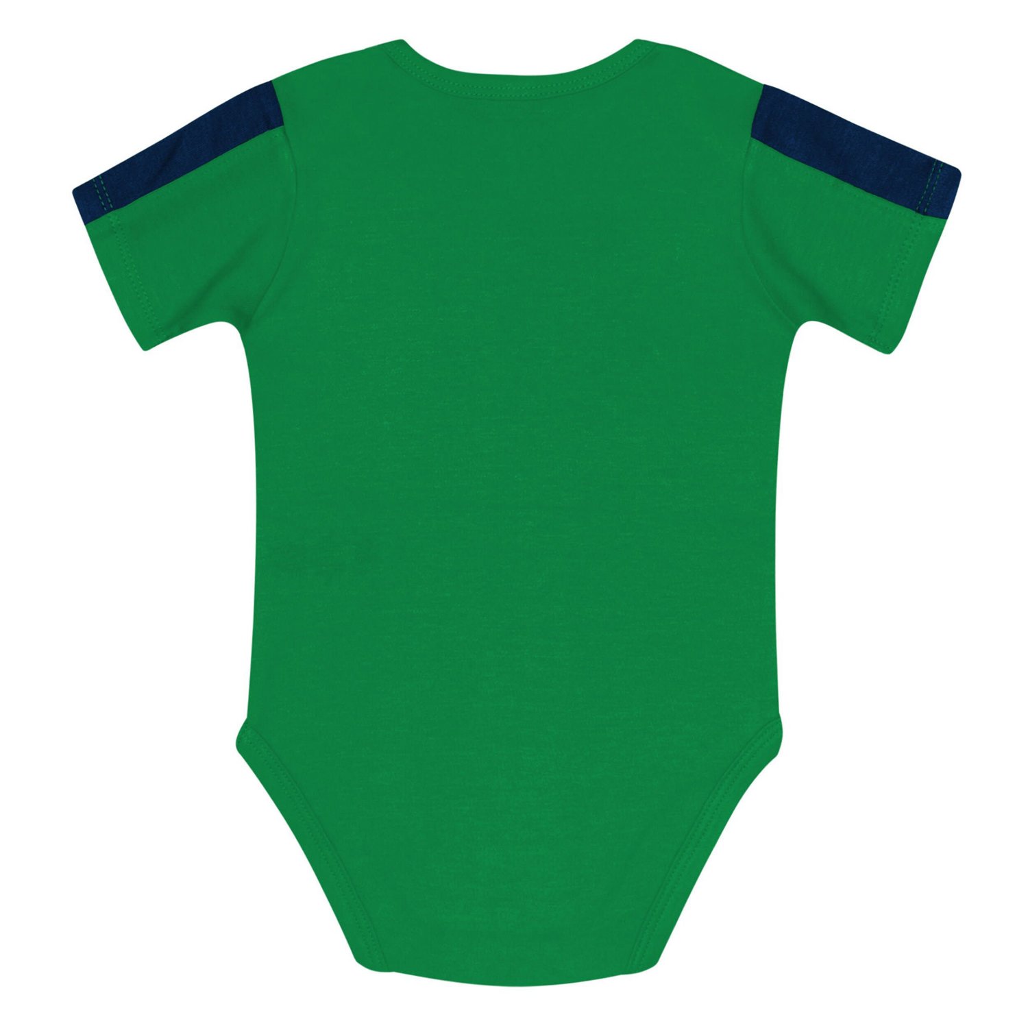 Outerstuff Green Notre Dame Fighting Irish Double Down Bodysuit and Pants 3-Piece Set - view number 3