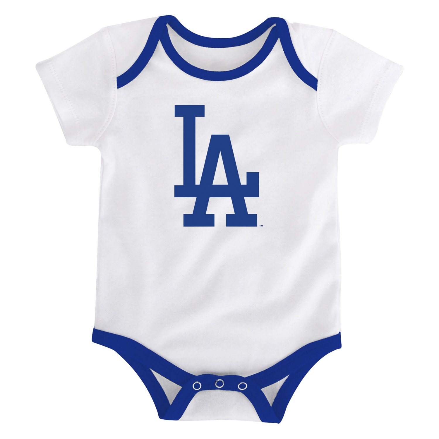 Outerstuff Los Angeles Dodgers Home Team 3-Pack Bodysuit Set