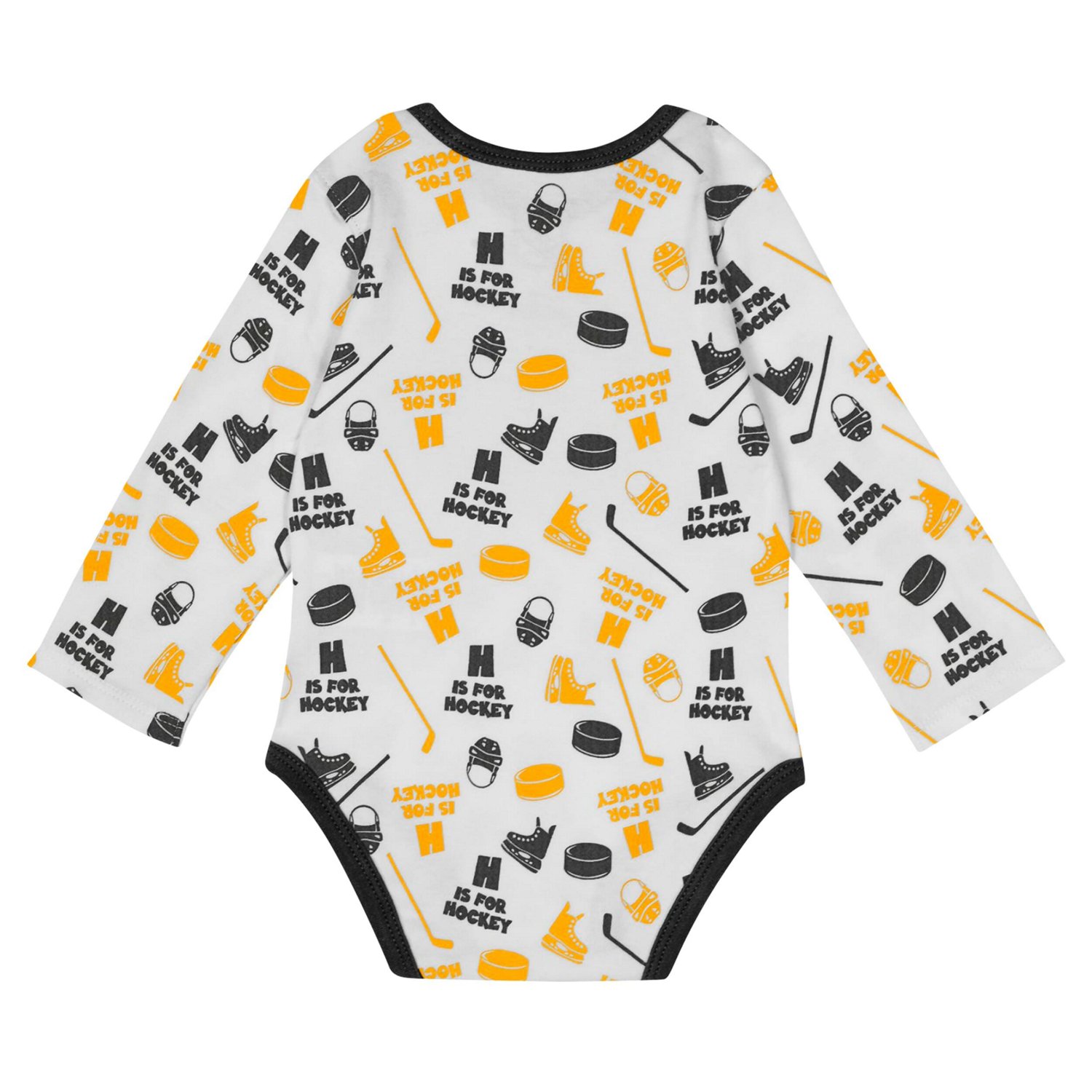 Pittsburgh Penguins Quick Learner Long Sleeve Bodysuit - view number 3
