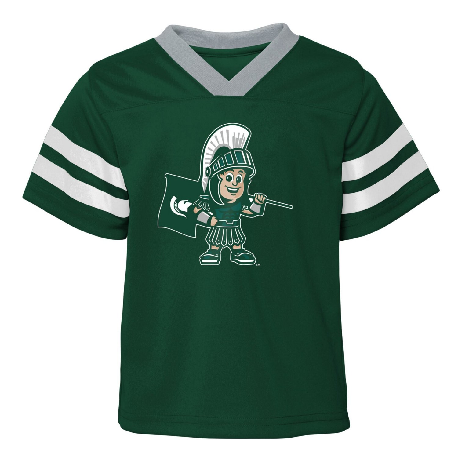 Preschool Michigan State Spartans Two-Piece Red Zone Jersey  Pants Set - view number 2