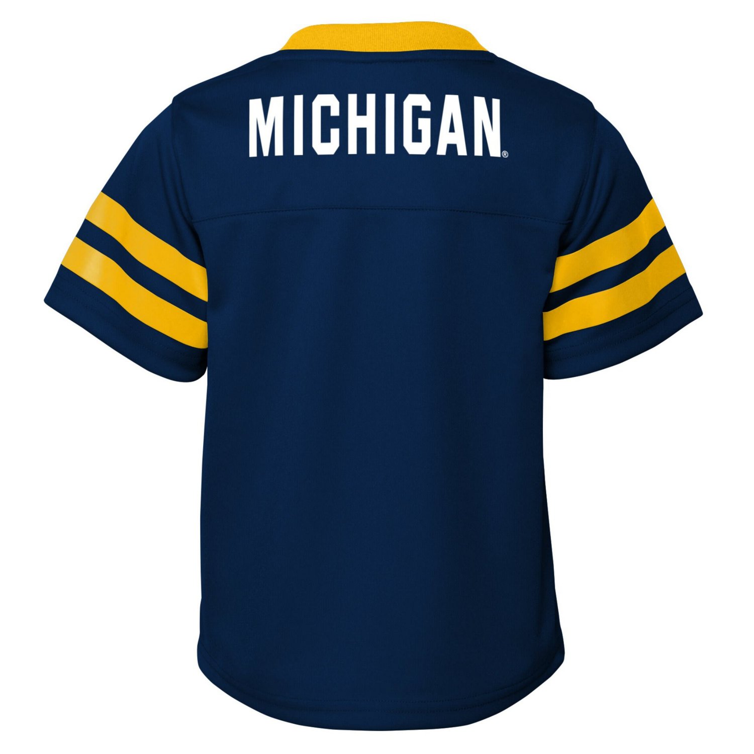 Preschool Michigan Wolverines Two-Piece Red Zone Jersey  Pants Set - view number 3