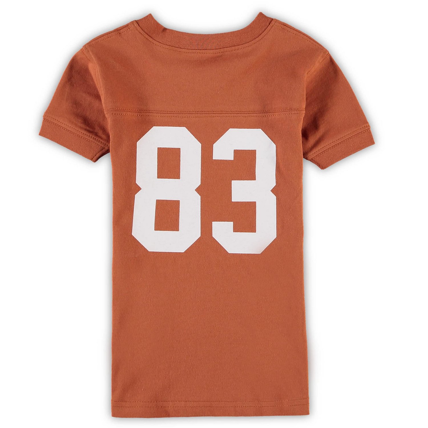 Preschool Wes  Willy Texas Texas Longhorns Football Pajama Set                                                                   - view number 2