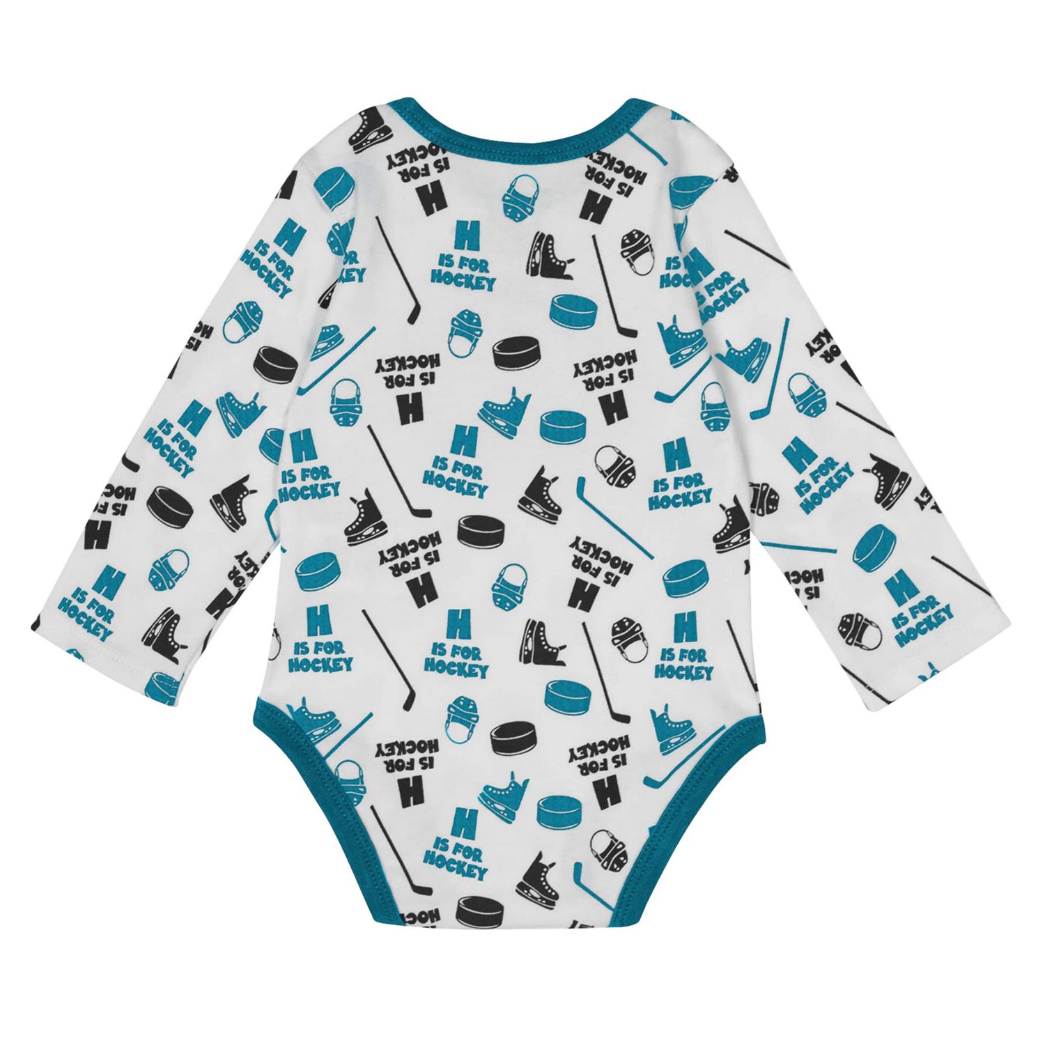 San Jose Sharks Quick Learner Long Sleeve Bodysuit