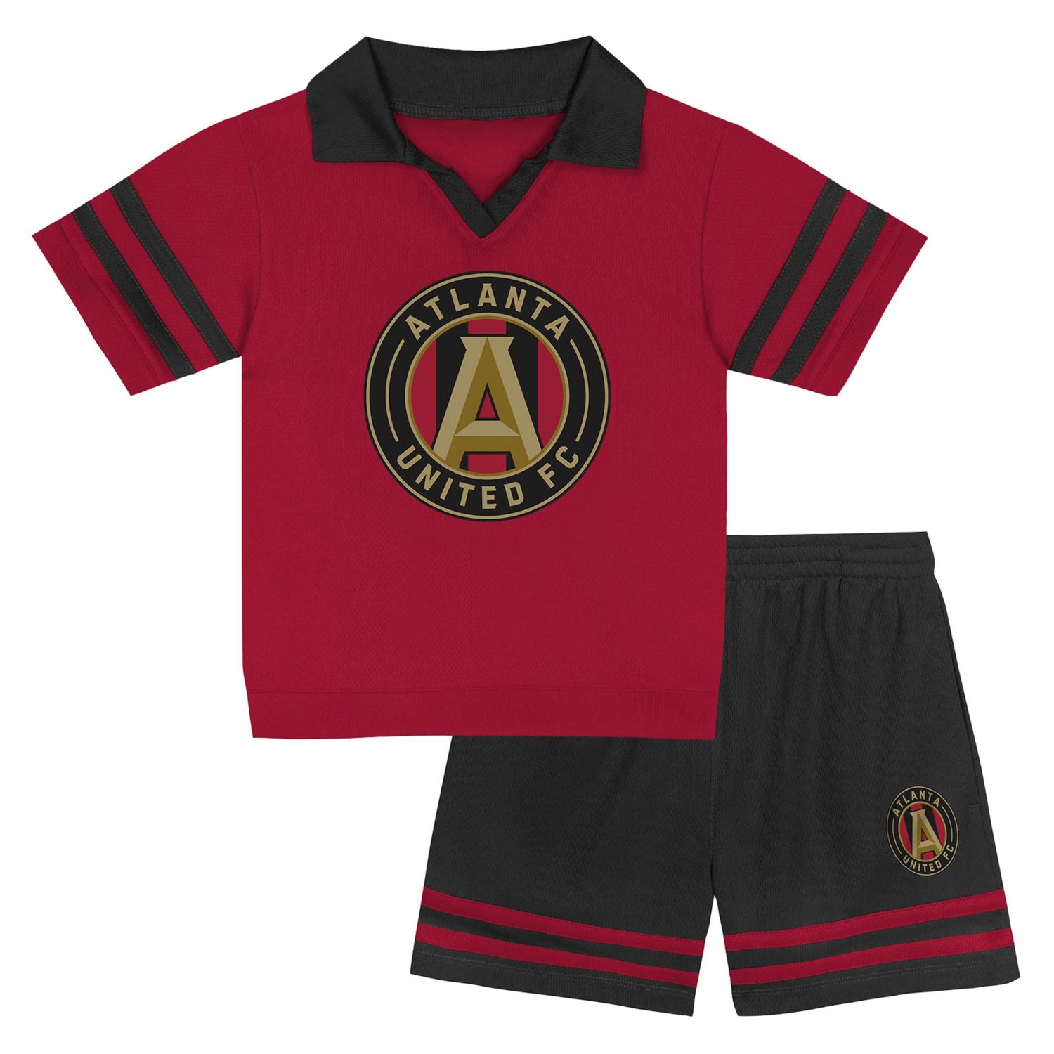 Toddler Atlanta United FC Charming Dude Top  Short Set - view number 1