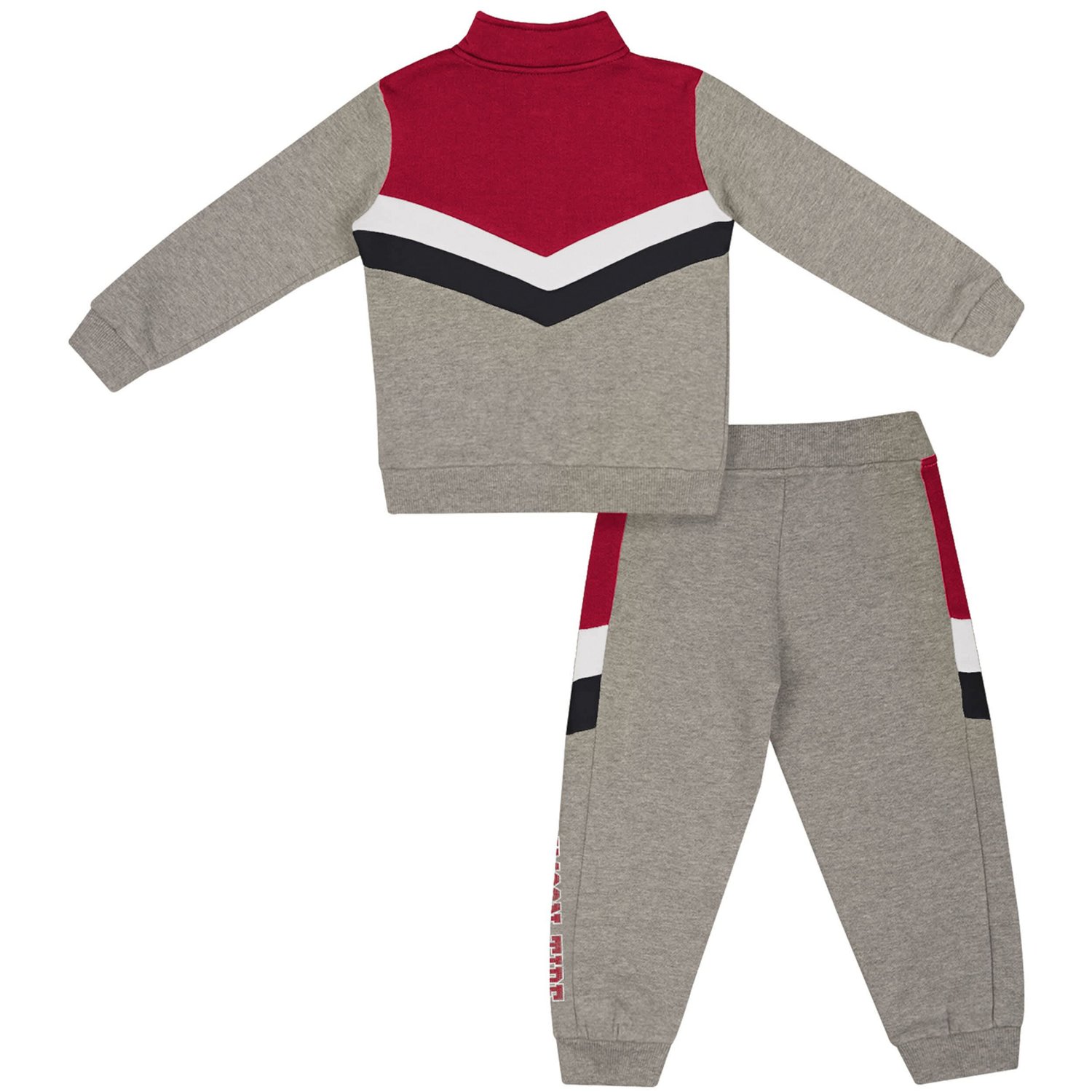 Toddler Colosseum Alabama Crimson Tide Clarence Fleece Quarter-Zip Sweatshirt  Sweatpants Set - view number 2
