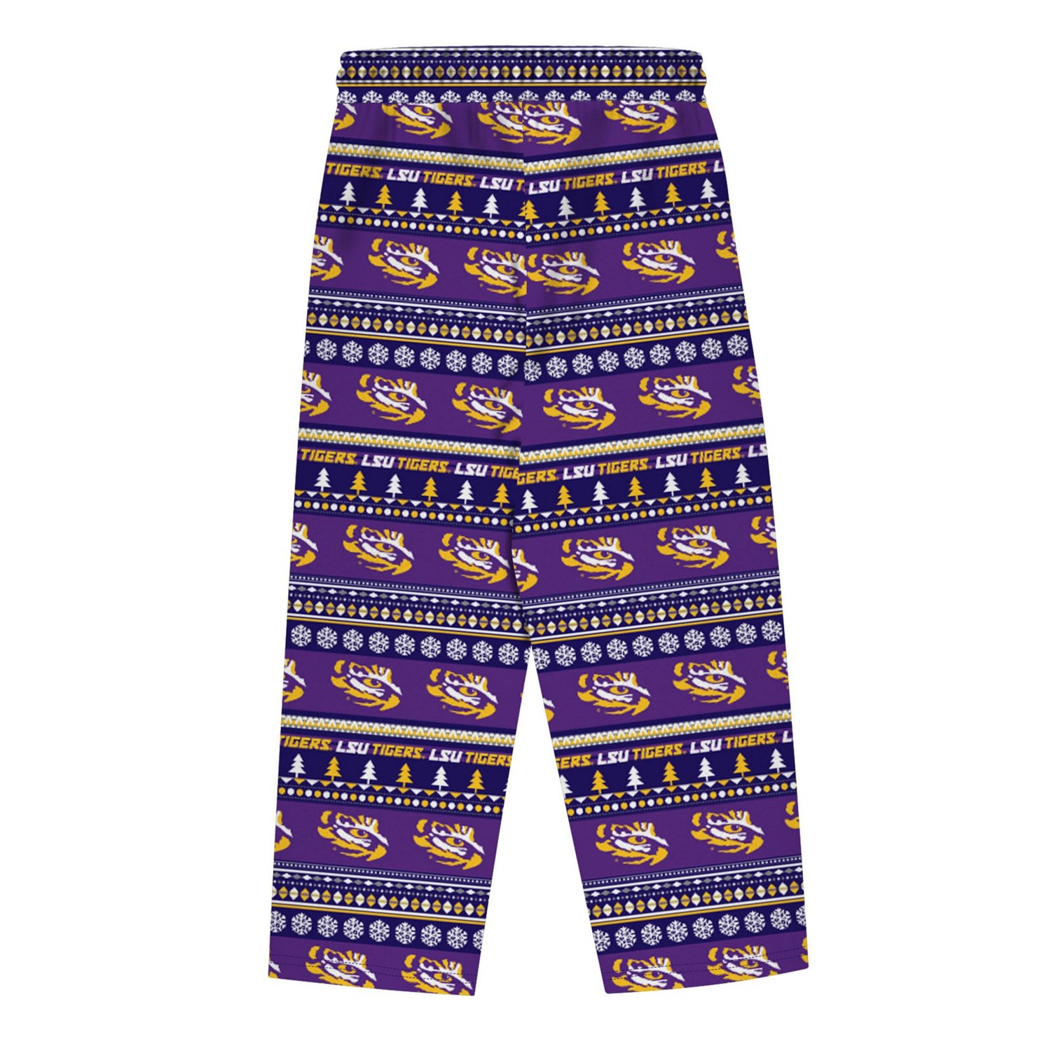 Toddler Outerstuff LSU Tigers Ugly Sweater Pajama Set - view number 4