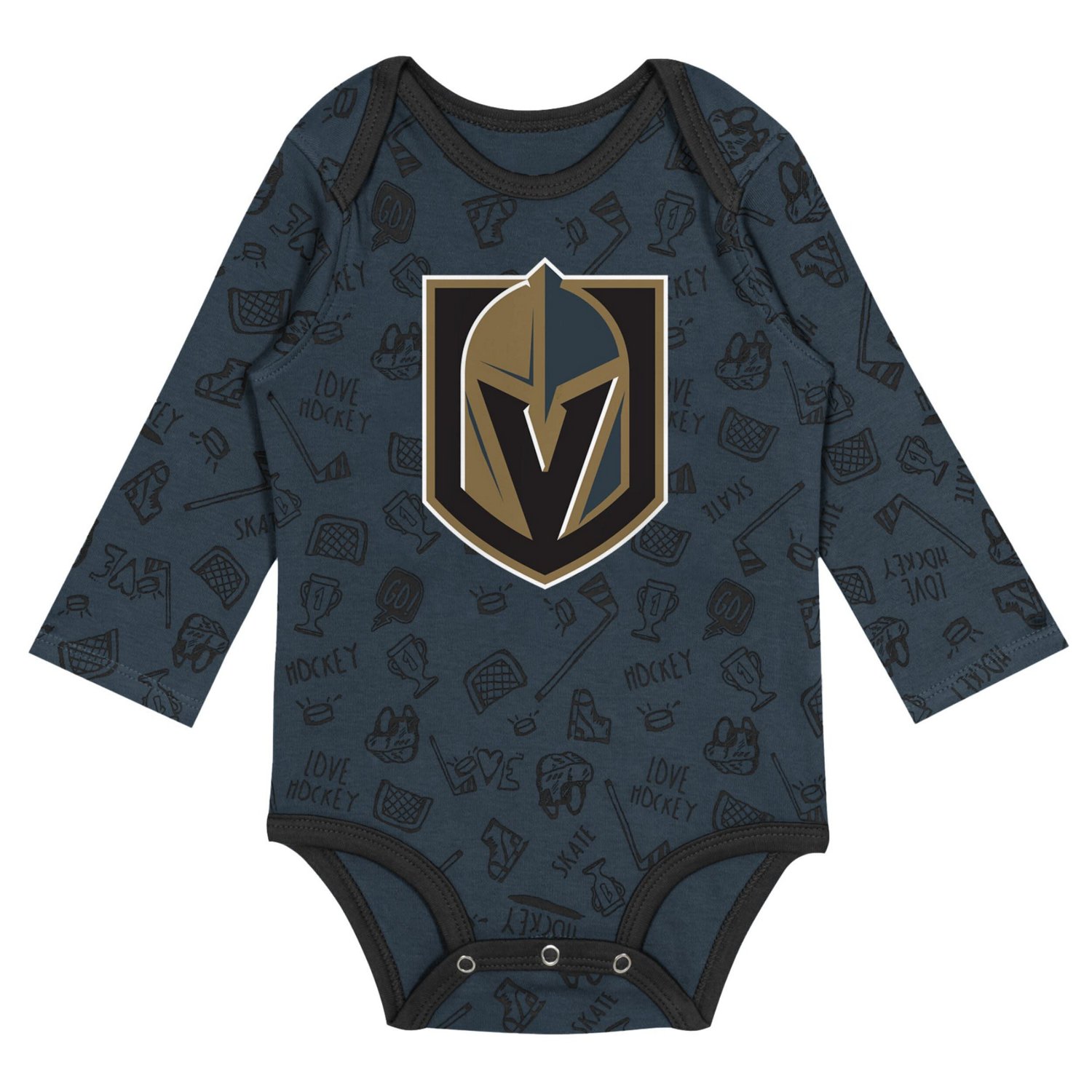 Vegas Golden Knights Dynamic Defender Long Sleeve Bodysuit