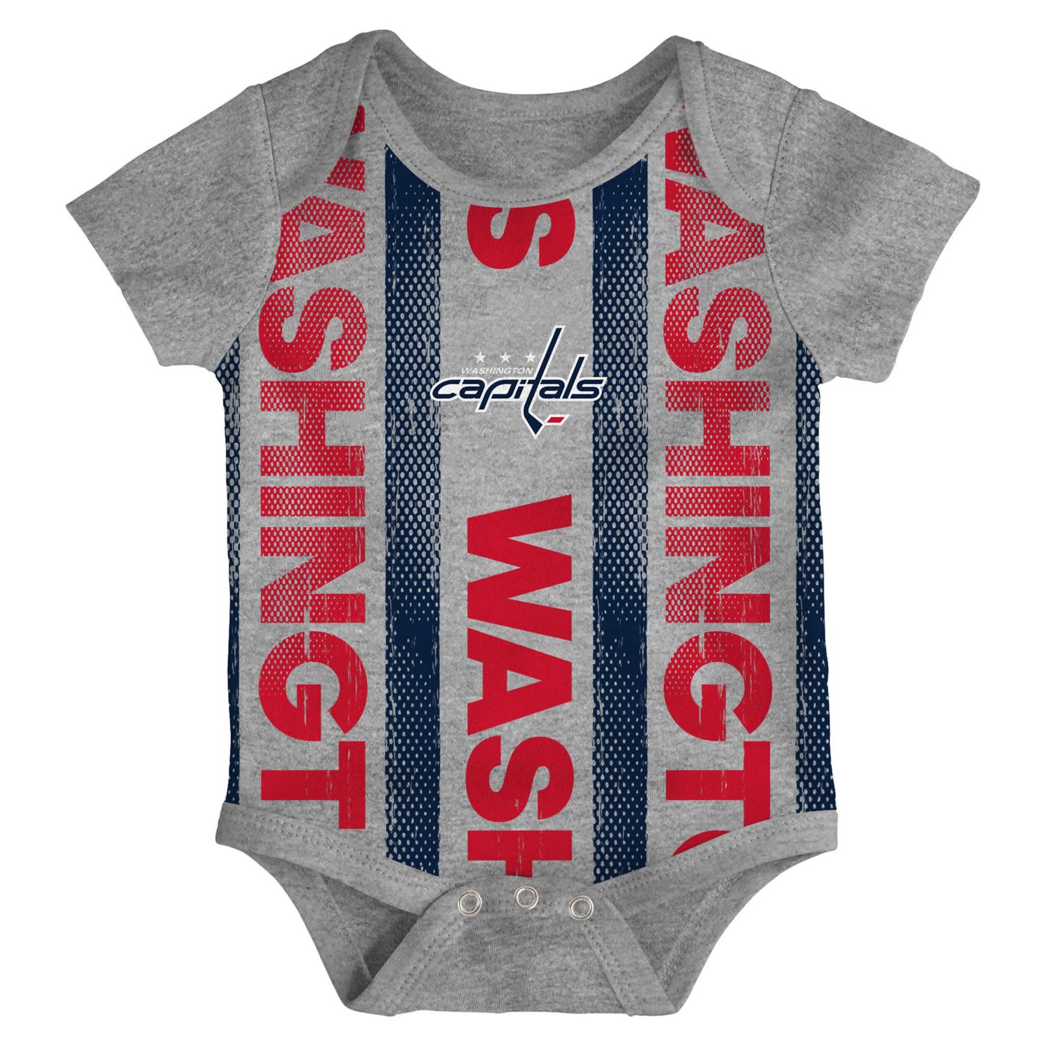 Washington Capitals Loyal Buddies Three-Pack Bodysuit Set - view number 4