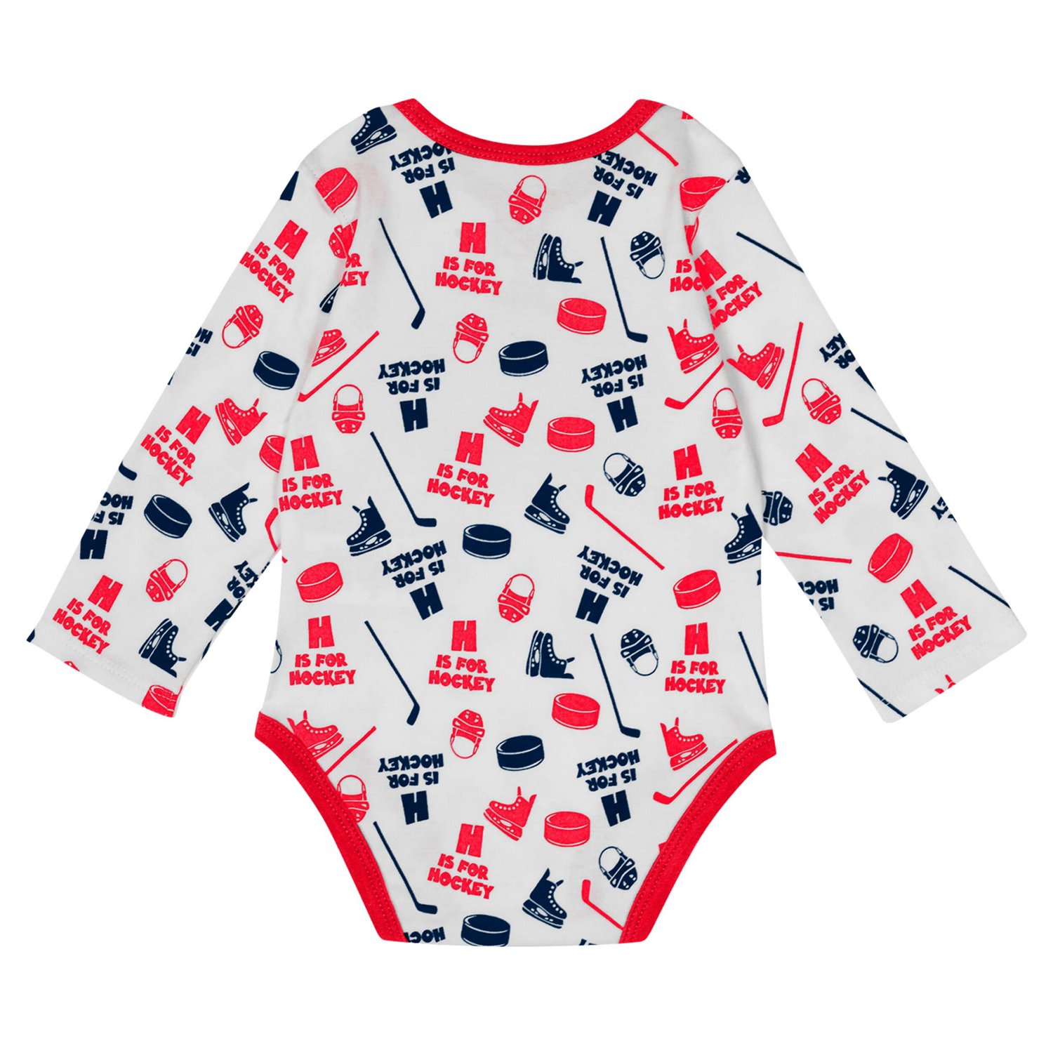 Washington Capitals Quick Learner Long Sleeve Bodysuit - view number 3