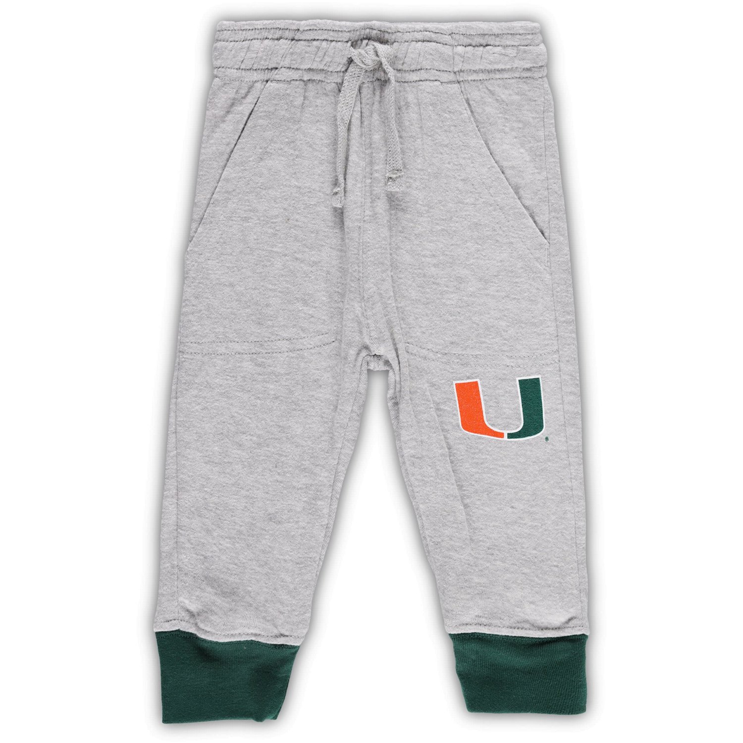 Wes  Willy Heather Gray Miami Hurricanes Jie Jie Long Sleeve Bodysuit  Pants Set - view number 3