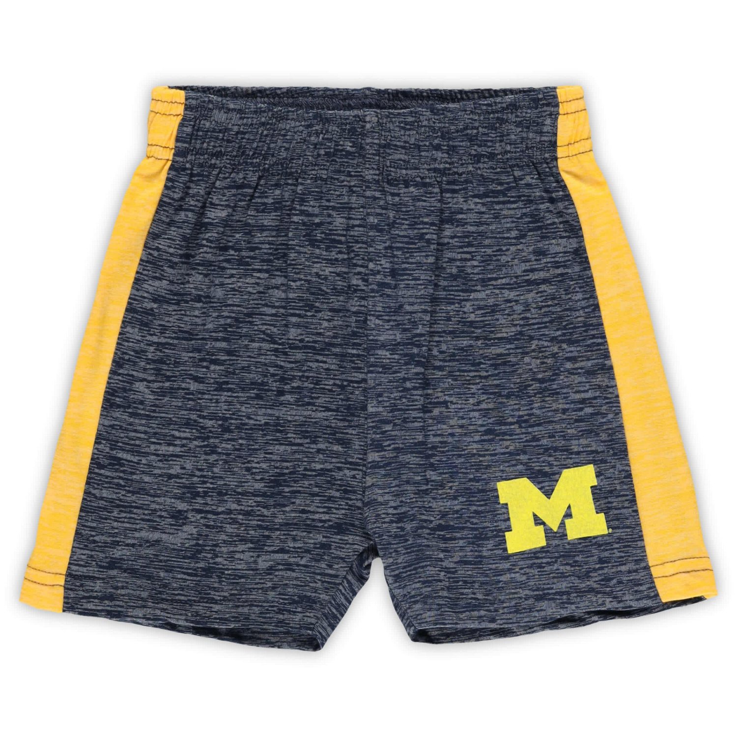 Wes  Willy Michigan Wolverines Cloudy Yarn T-Shirt  Shorts Set - view number 3