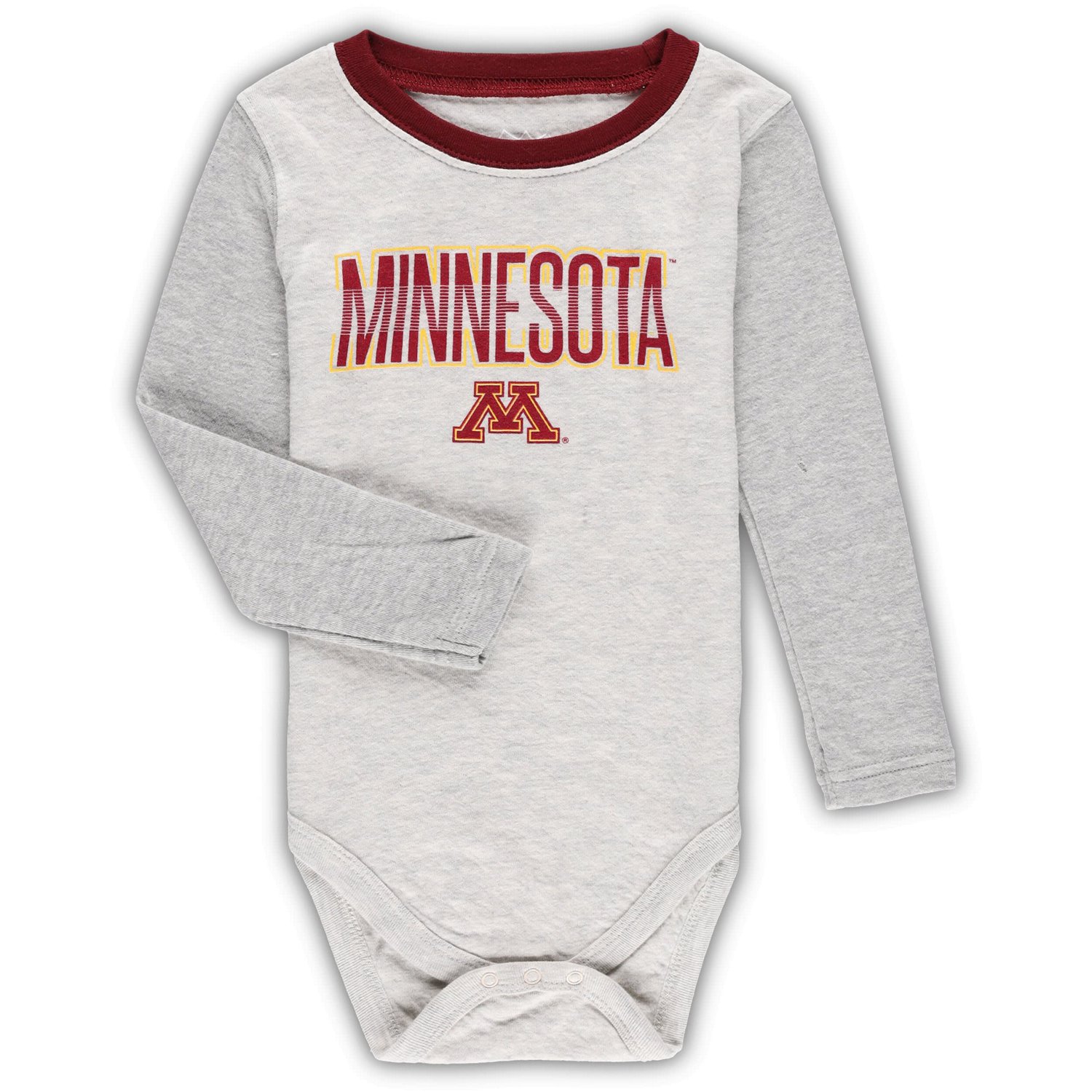 Wes  Willy Minnesota Golden Gophers Jie Jie Long Sleeve Bodysuit  Pants Set - view number 2