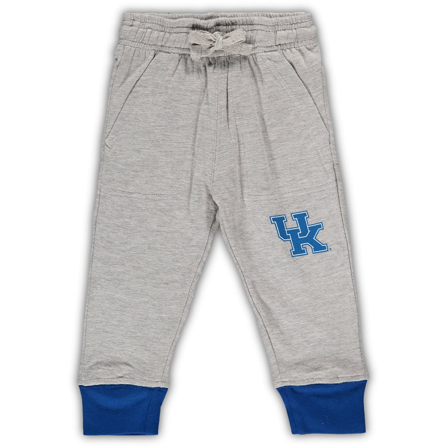 Wes  Willy Heathered Gray/ Kentucky Wildcats Jie Long Sleeve Bodysuit Pants Set