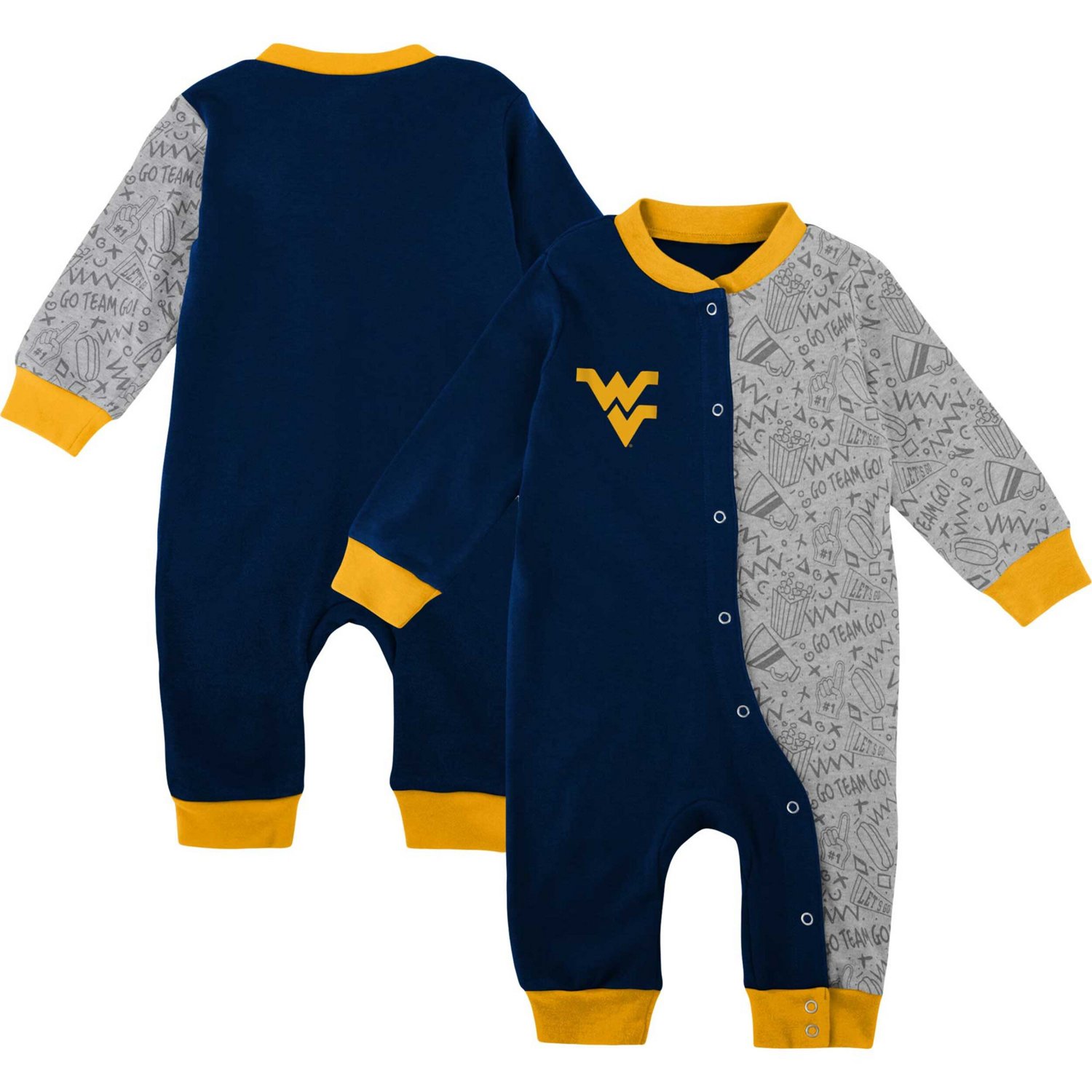 West Virginia Mountaineers Playbook Two-Tone Sleeper