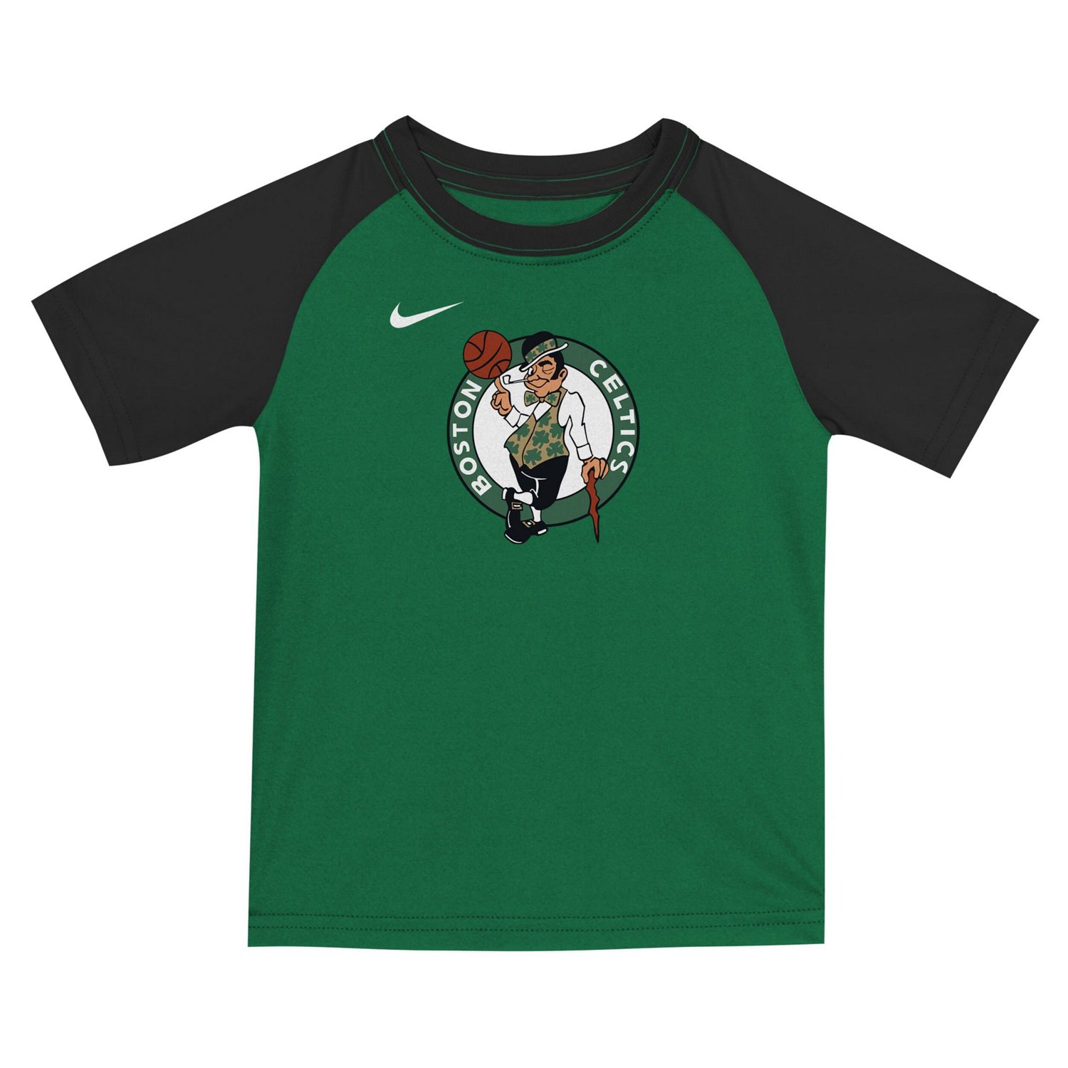 Youth Nike Kelly Boston Celtics Practice T-Shirt  Shorts Set - view number 2