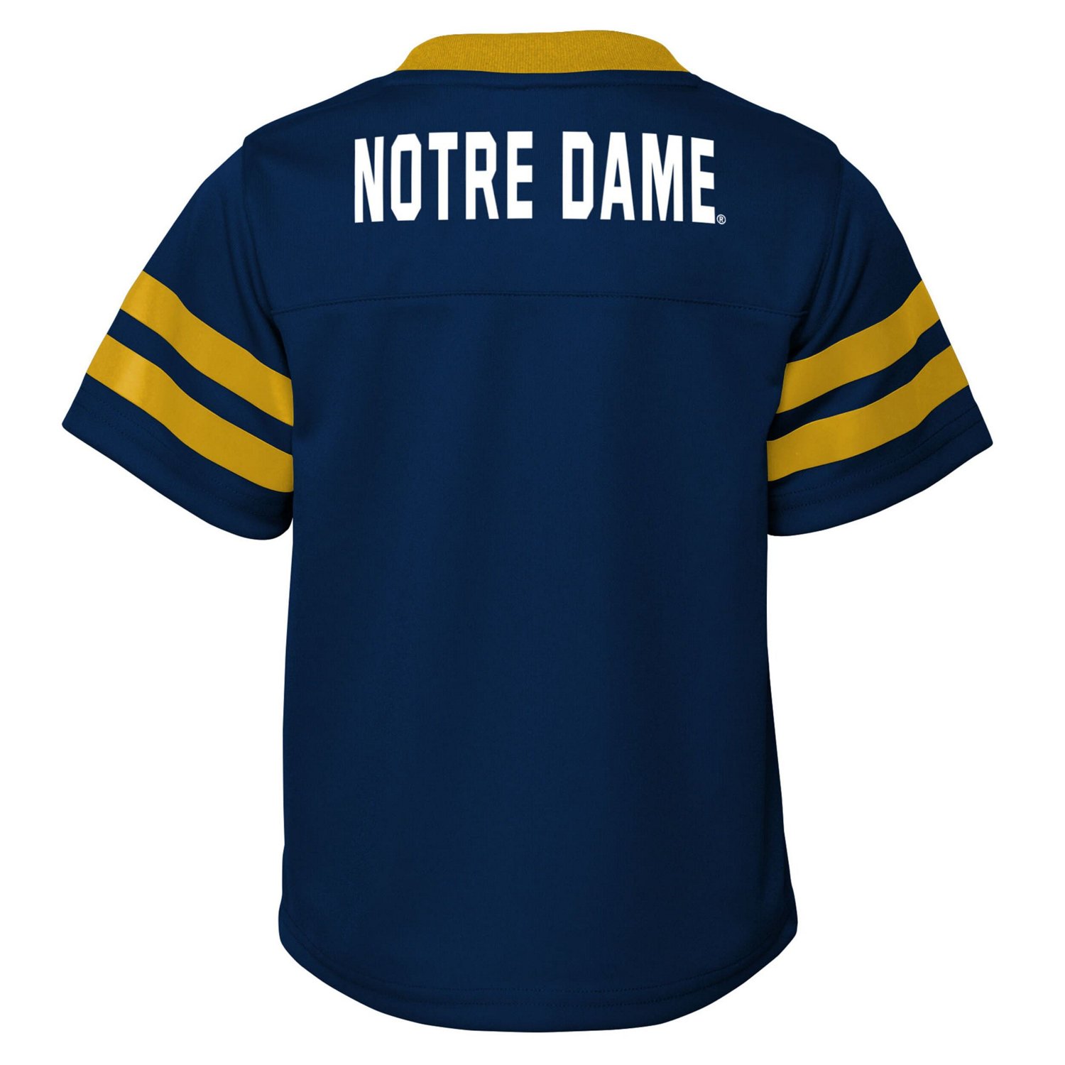 Youth Outerstuff Notre Dame Fighting Irish Red Zone Two-Piece V-Neck Top and Pants Set - view number 3