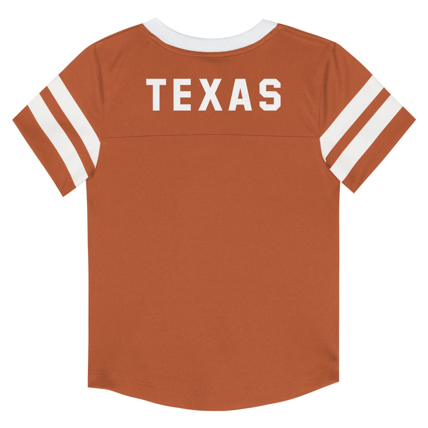 Youth Outerstuff Texas Longhorns Red Zone Two-Piece V-Neck Top and Pants Set - view number 3