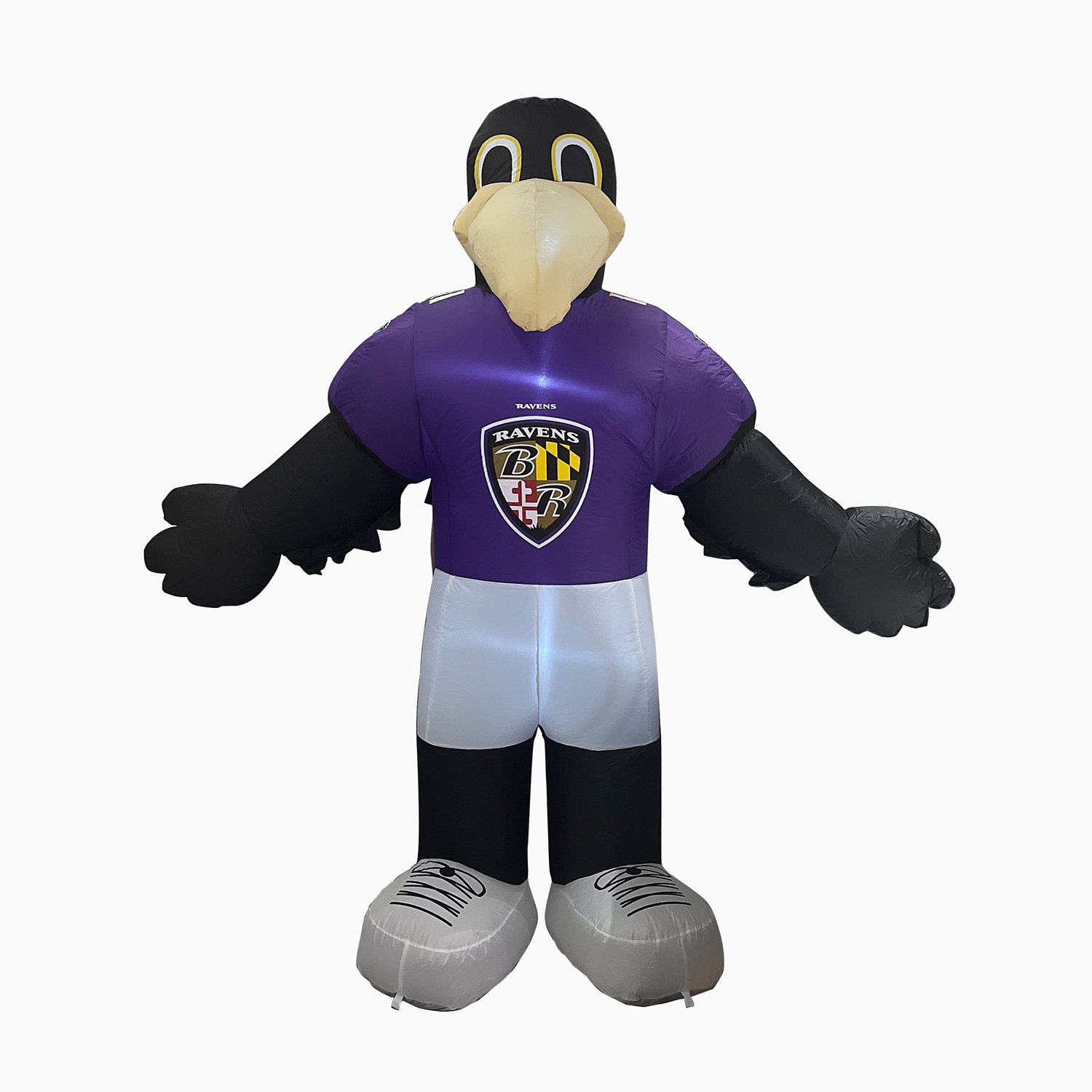 Logo Brands Baltimore Ravens 7 ft Yard Inflatable Mascot - view number 2