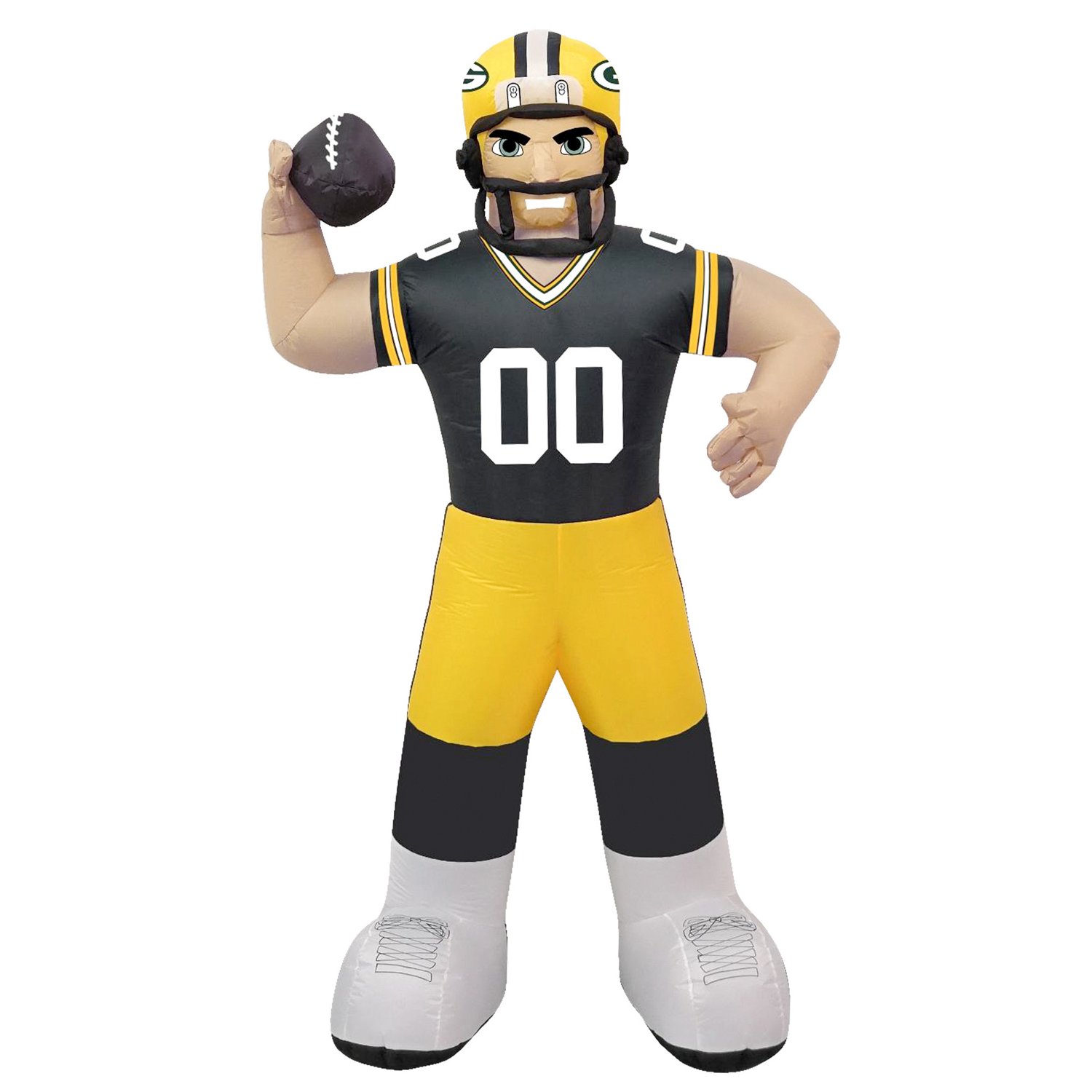 Logo Brands Green Bay Packers 7 ft Yard Inflatable Mascot - view number 2